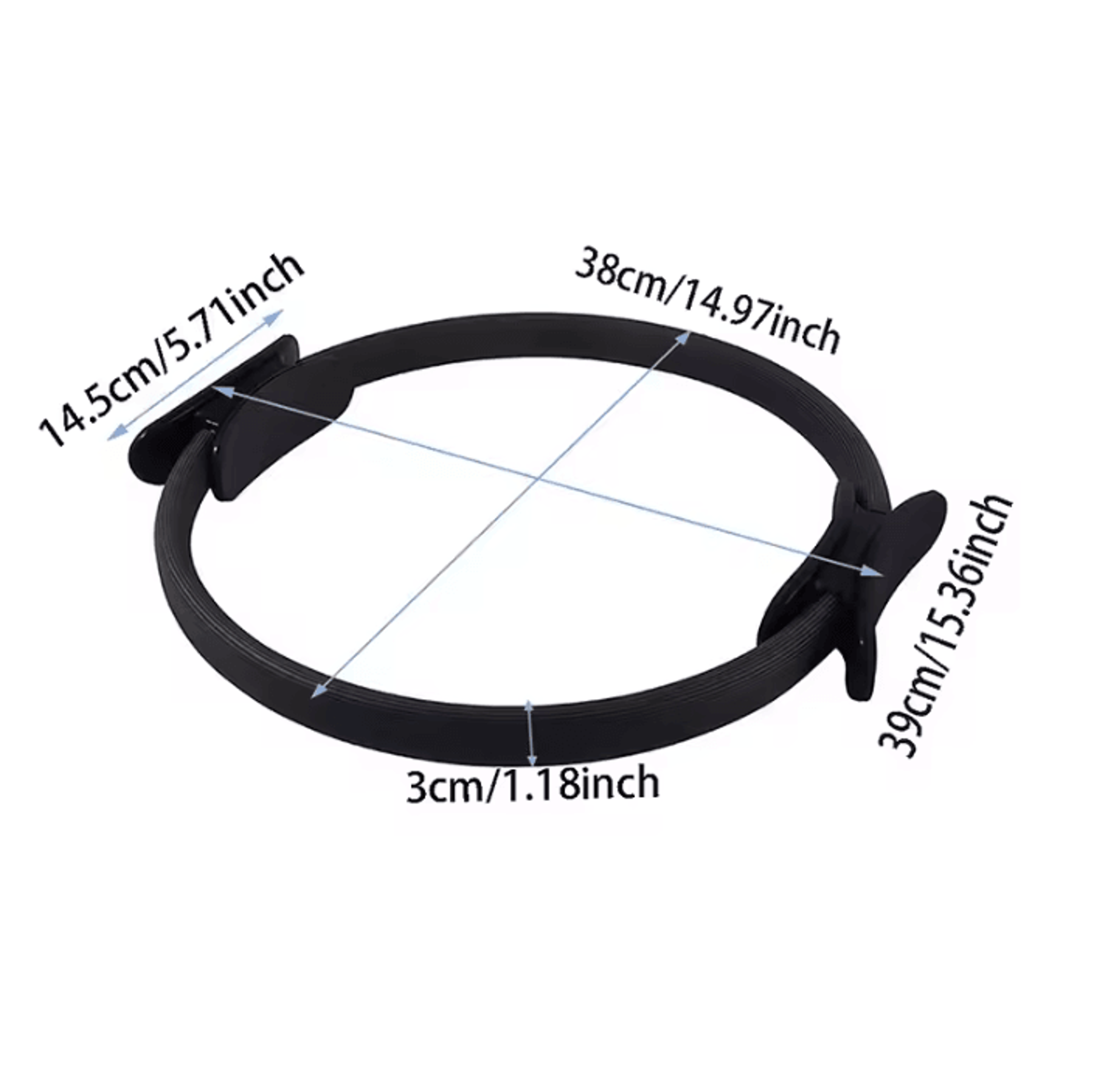 FlexCore Pilates Magic Ring For Full Body Toning Yoga And Home Fitness Workouts 4
