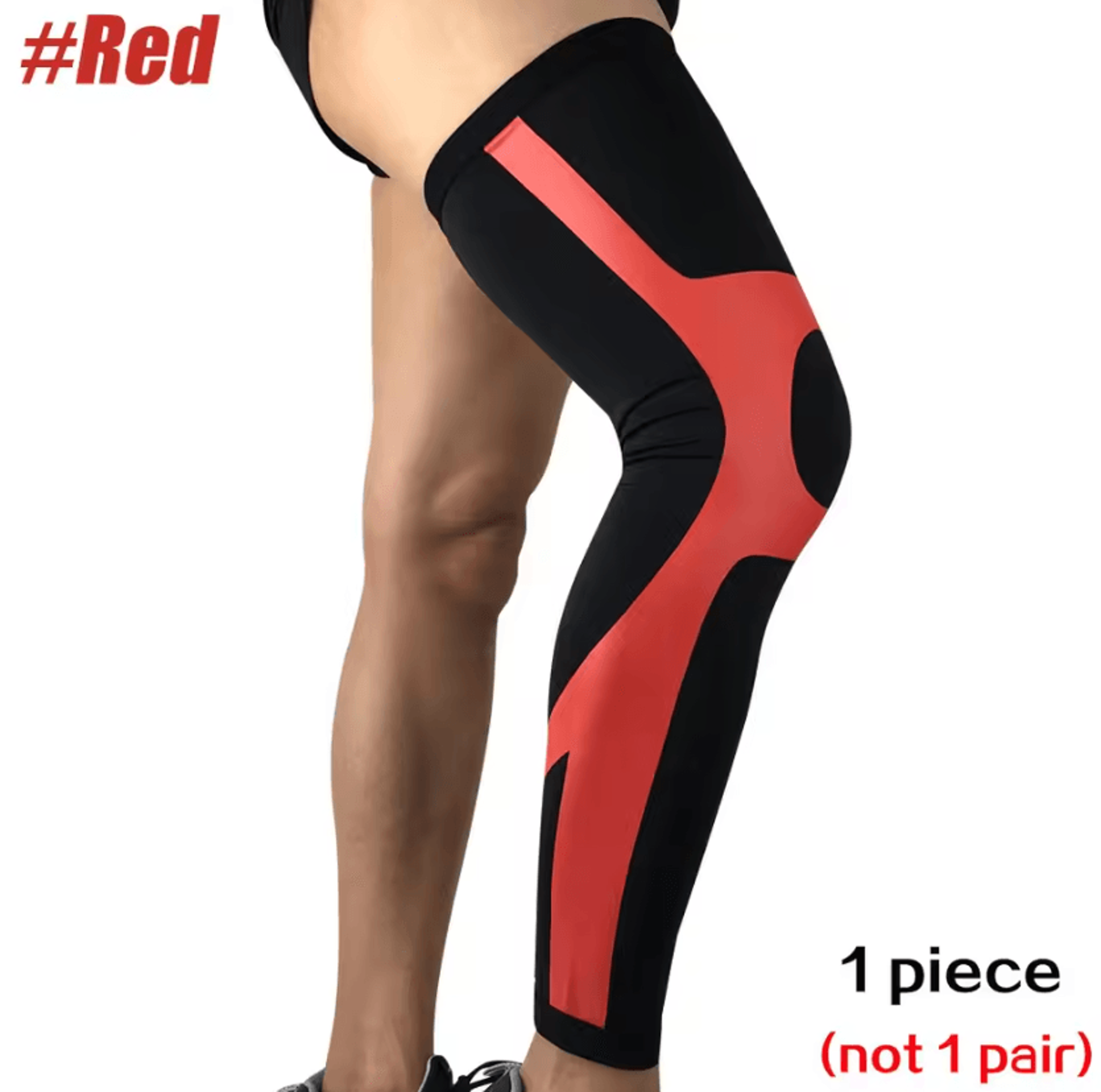 ActiveShield Full Leg Compression Sleeve For Cycling Running And Outdoor Sports 4