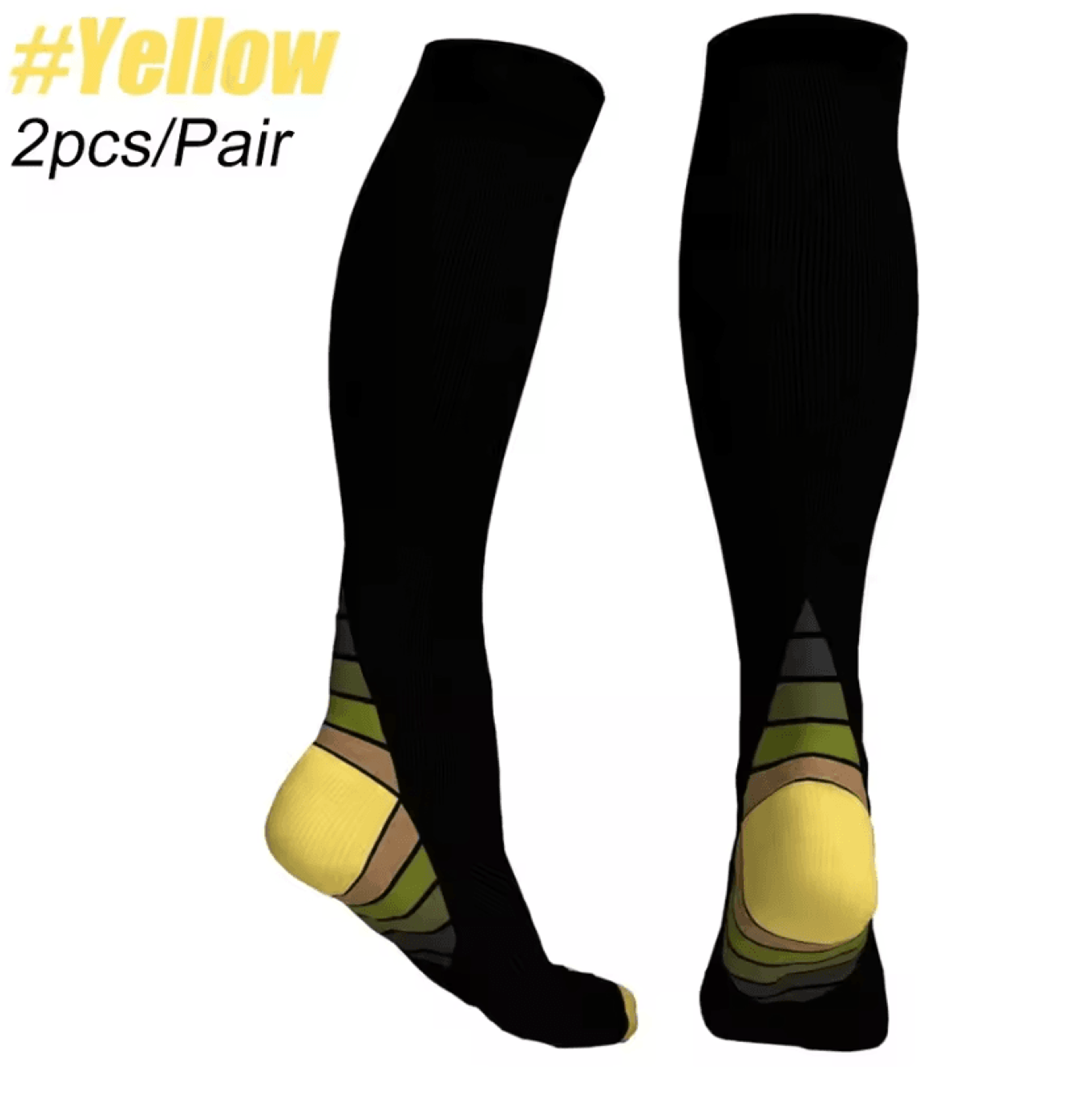 ComfortEase 2030 MmHg Knee High Compression Socks For Men And Women 10