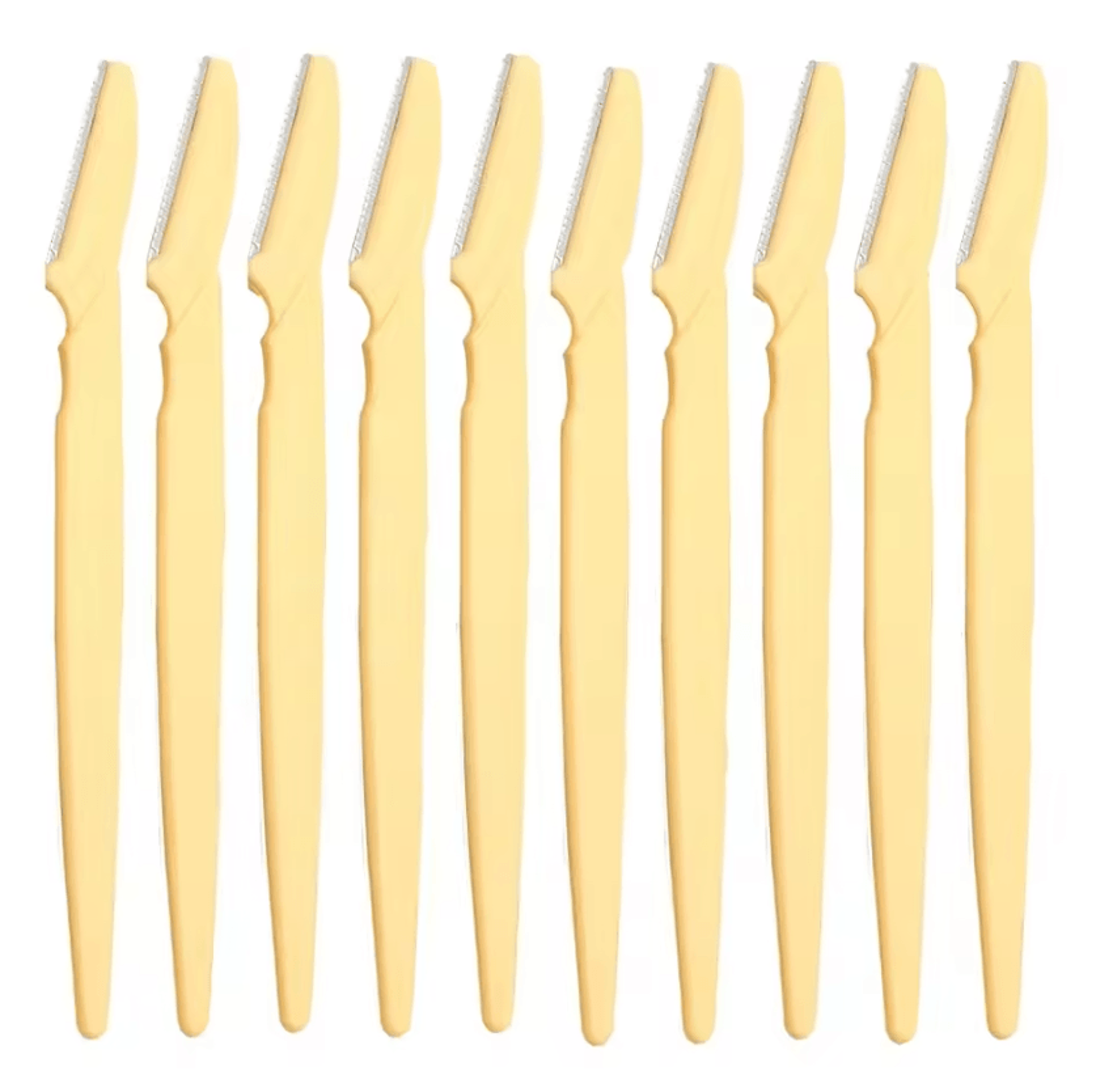KSHBO SmoothGlow 10Piece Eyebrow Razor And Facial Dermaplaning Tool Set 10