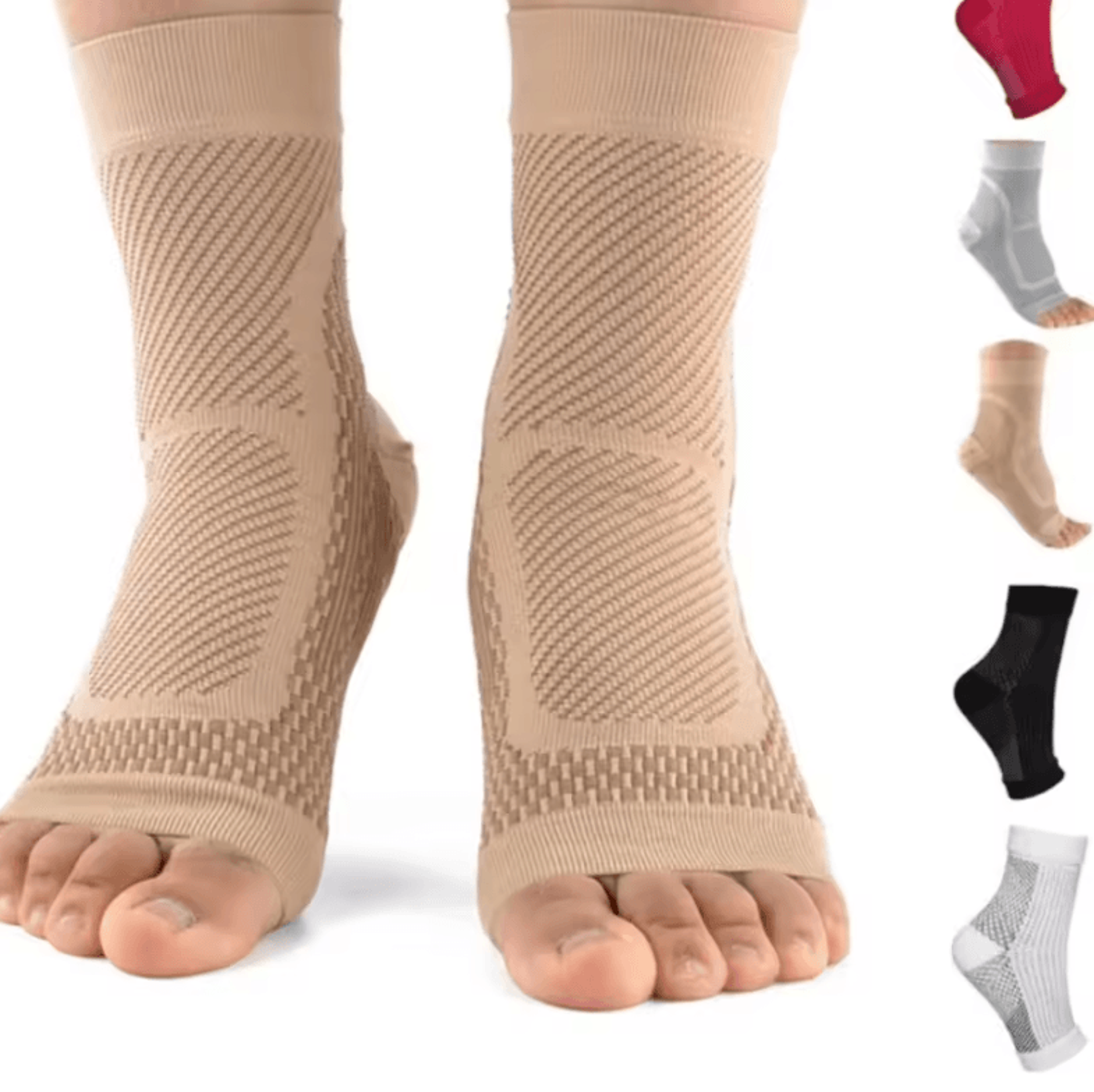AnkleEase Compression Support Socks For Comfortable Ankle And Foot Support 0