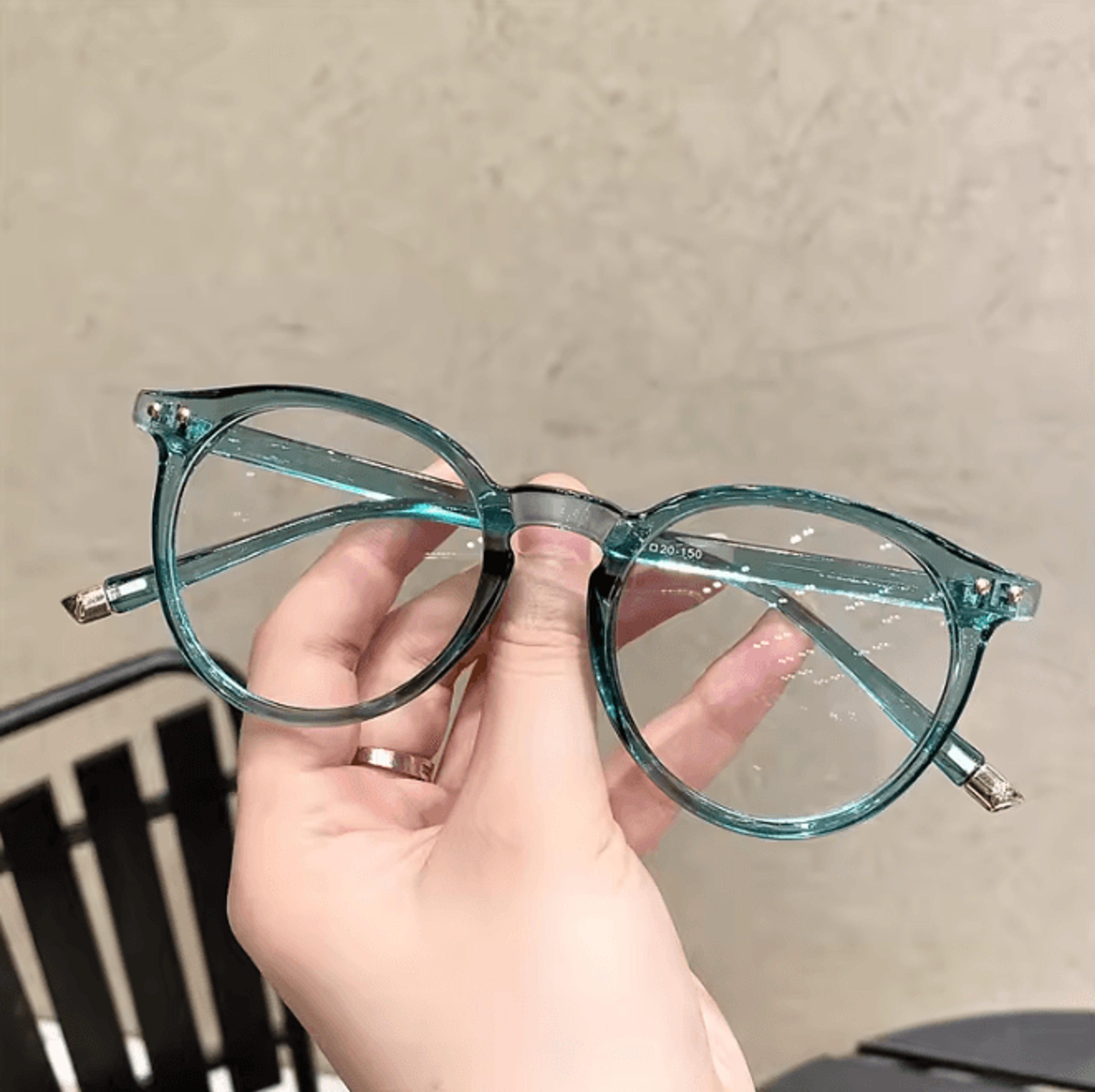 RetroVision Vintage Round Blue Light Glasses For Men And Women 6