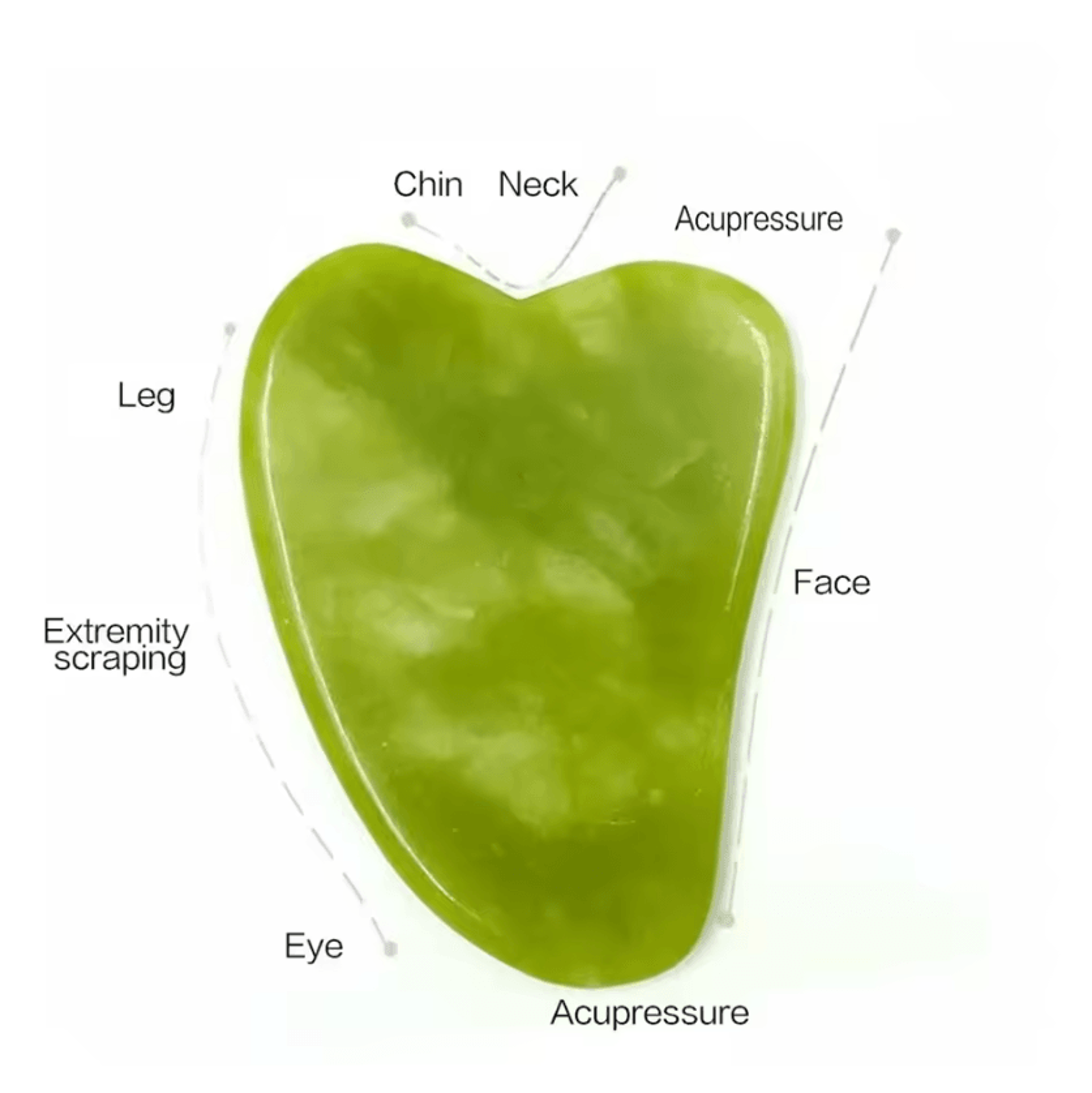 JadeSerenity Natural Stone Facial Roller And Gua Sha Massager For Face And Neck 11