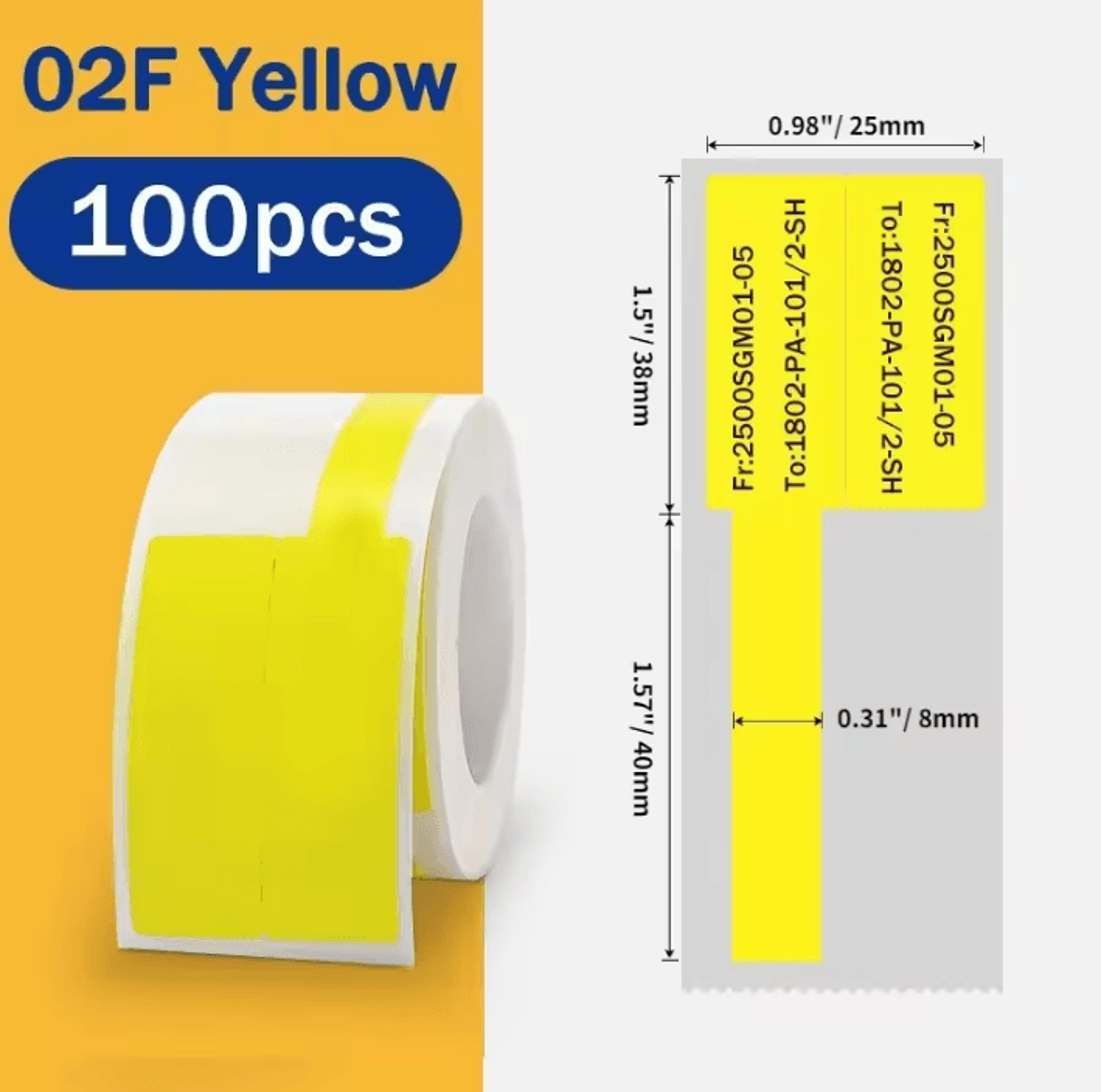Marklife WireGuard Waterproof Thermal Cable Labels For P50 S2 D100 And D200 Printers 6