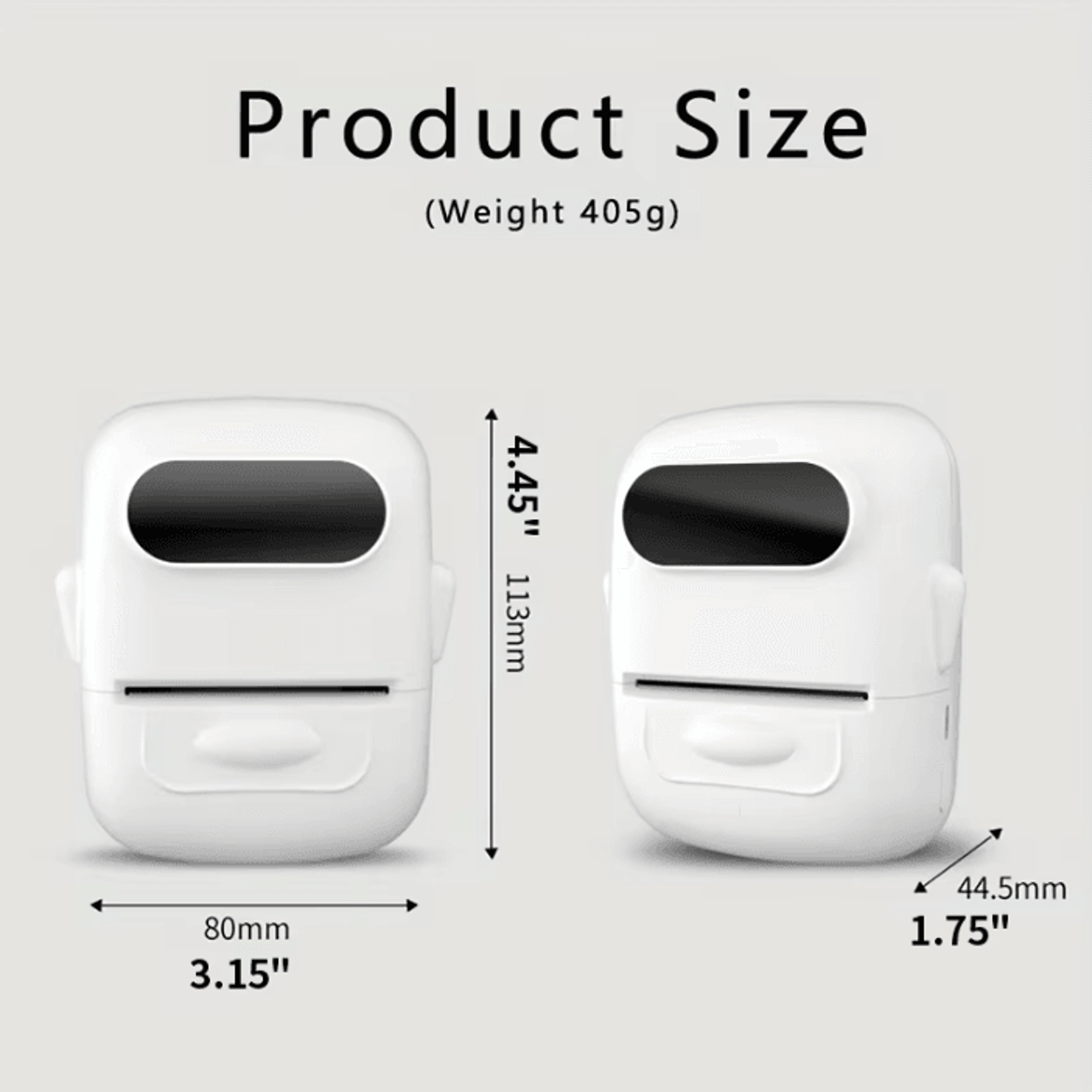 Marklife P50 SmartTag Mini Bluetooth Thermal Label Printer For Home Office And Retail 1