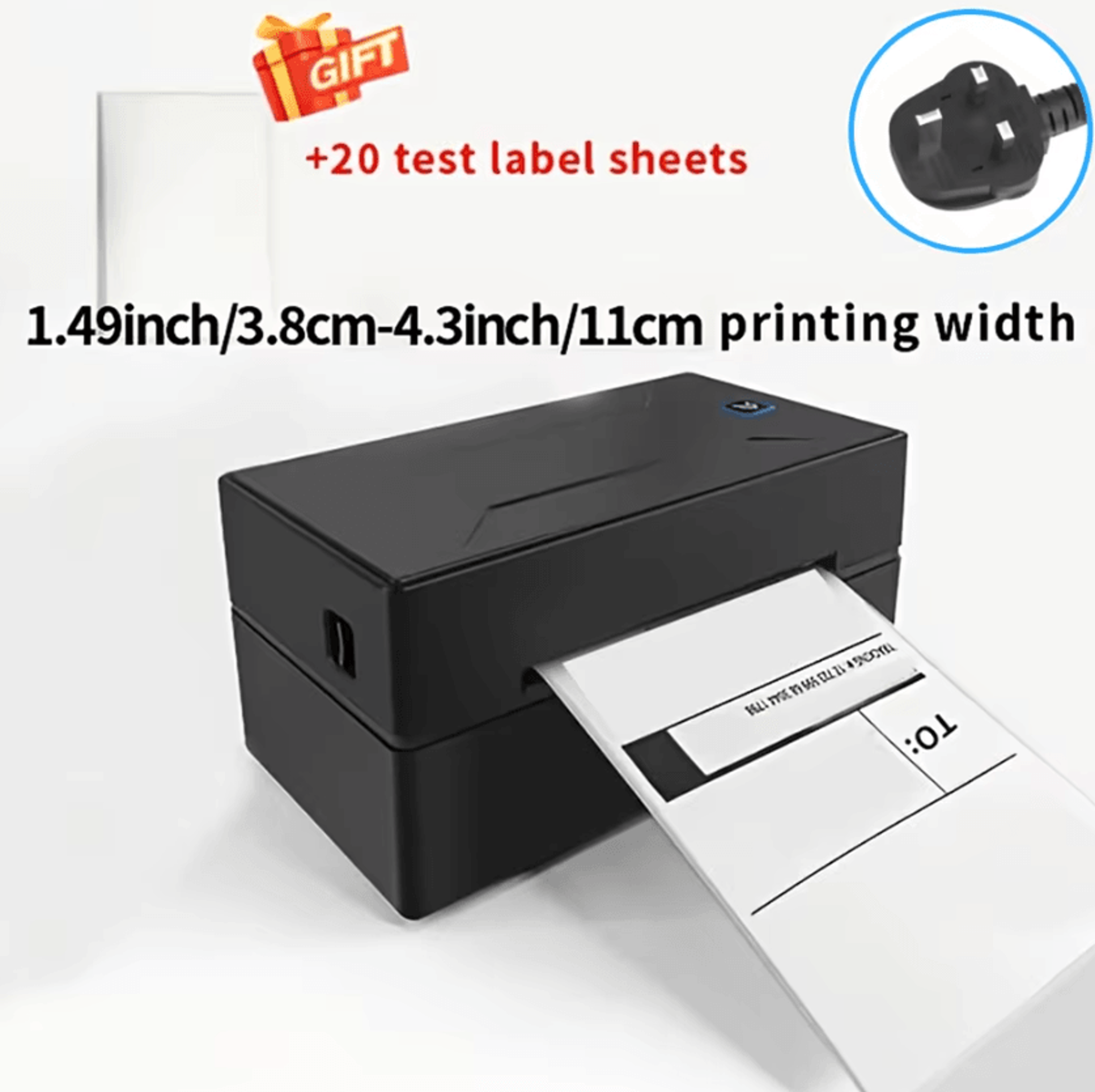 Marklife BlackPrint HD Bluetooth Inkless Thermal Printer For Home Office And Small Business 7