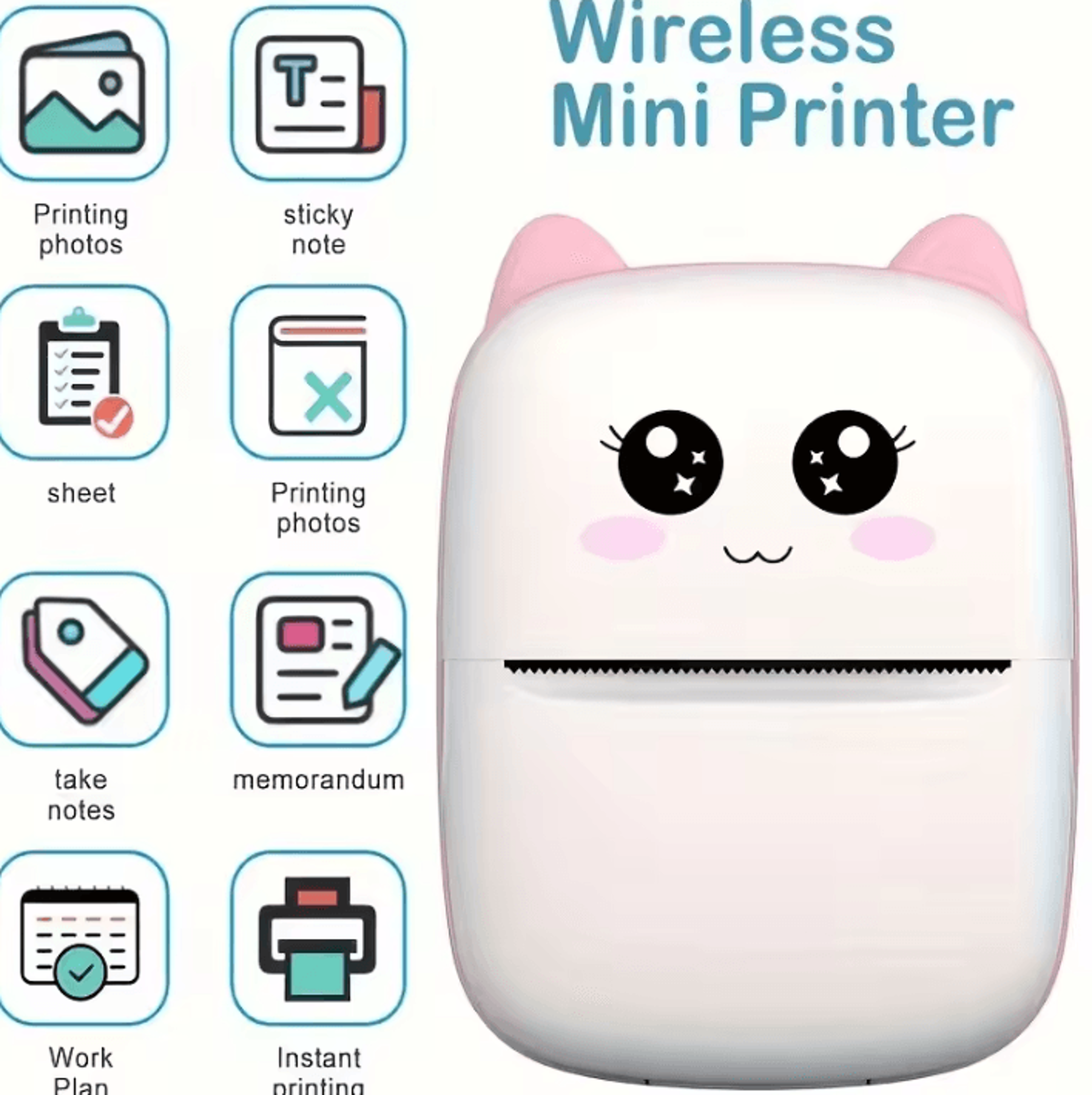 PrintPocket HD Mini Thermal Printer For Photos Notes Receipts And Creative Labels 1