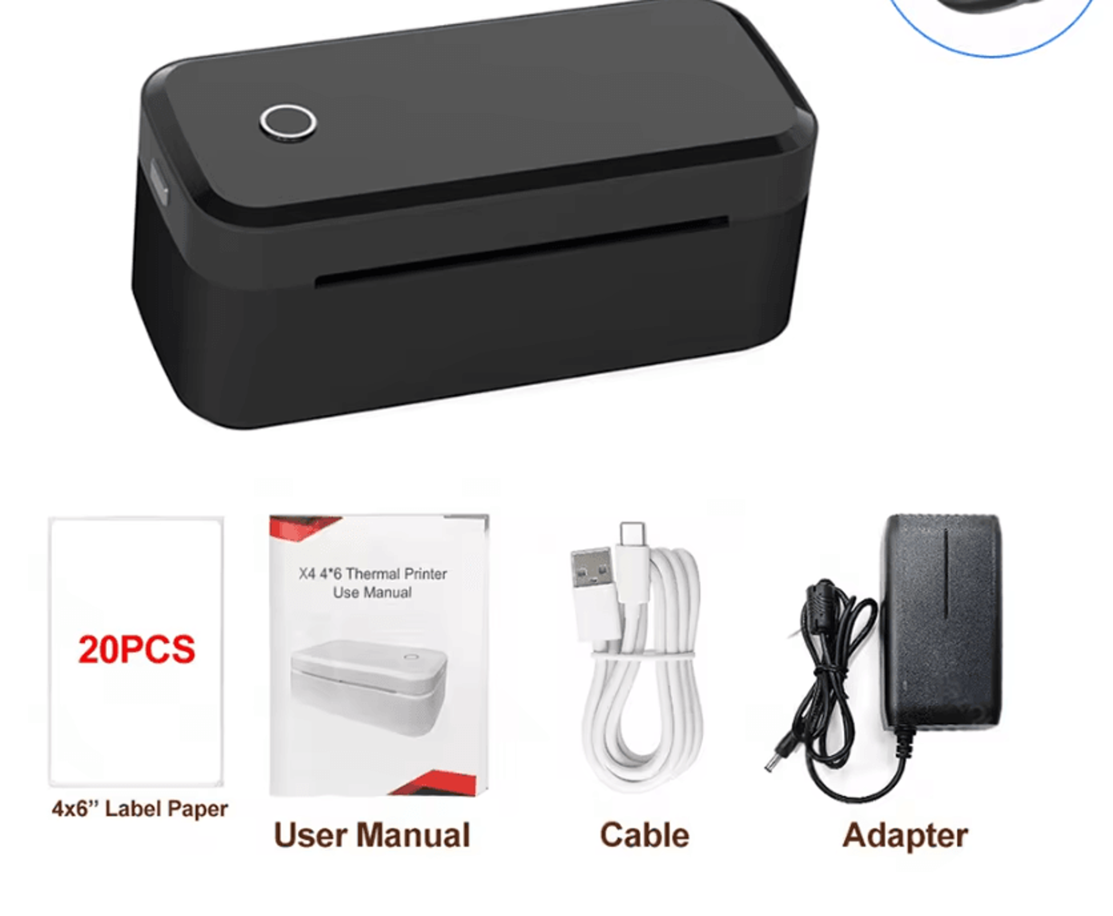 Marklife X4 ParcelFlow Bluetooth 4x6 Thermal Shipping Label Printer For Small Businesses 6