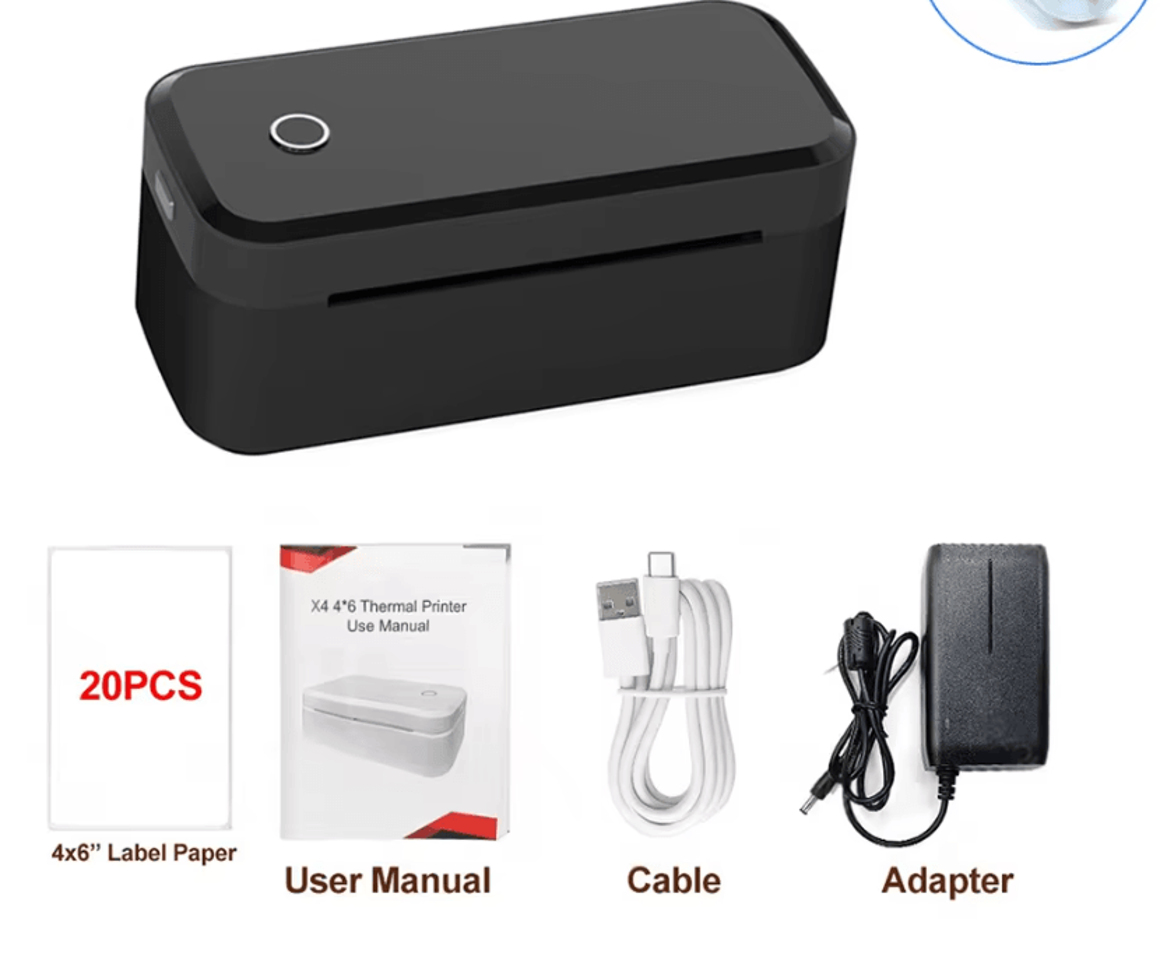 Marklife X4 ParcelFlow Bluetooth 4x6 Thermal Shipping Label Printer For Small Businesses 10