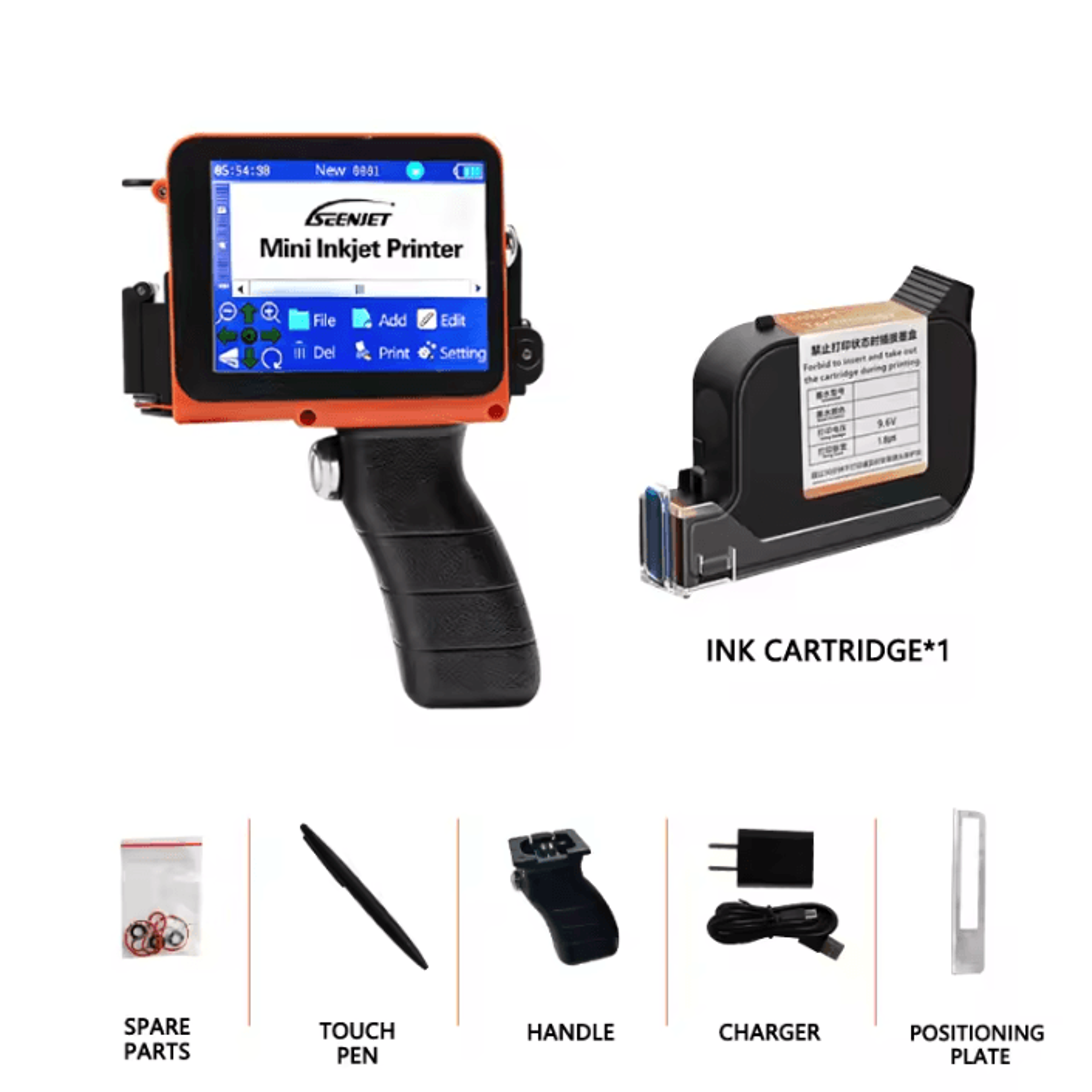 CodeStamp Pro Mini Handheld Inkjet Printer For Expiry Dates QR Codes And Product Packaging 5
