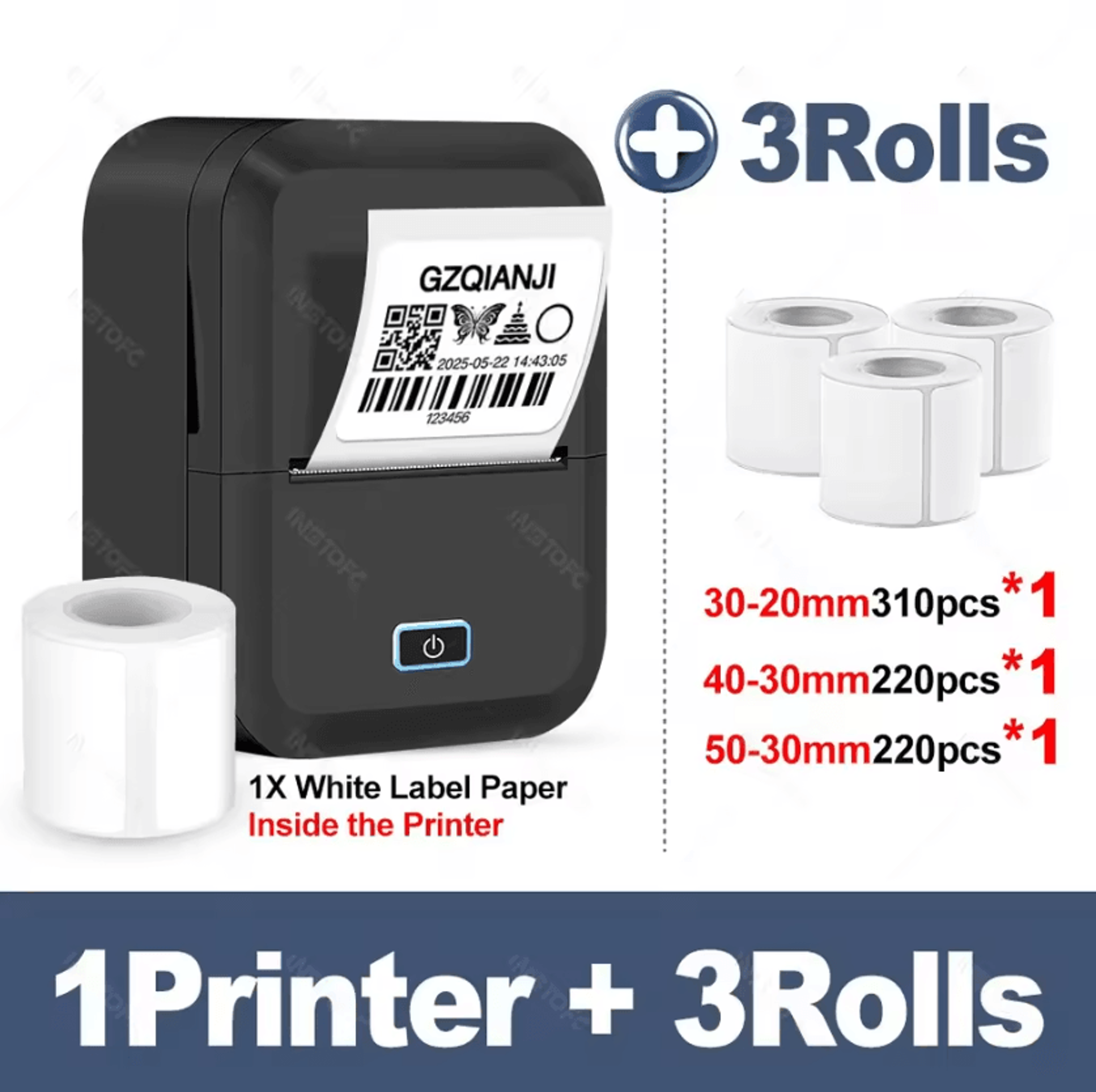 Marklife X2 PocketLabel Mini Inkless Thermal Printer For Stickers And Everyday Organization 5