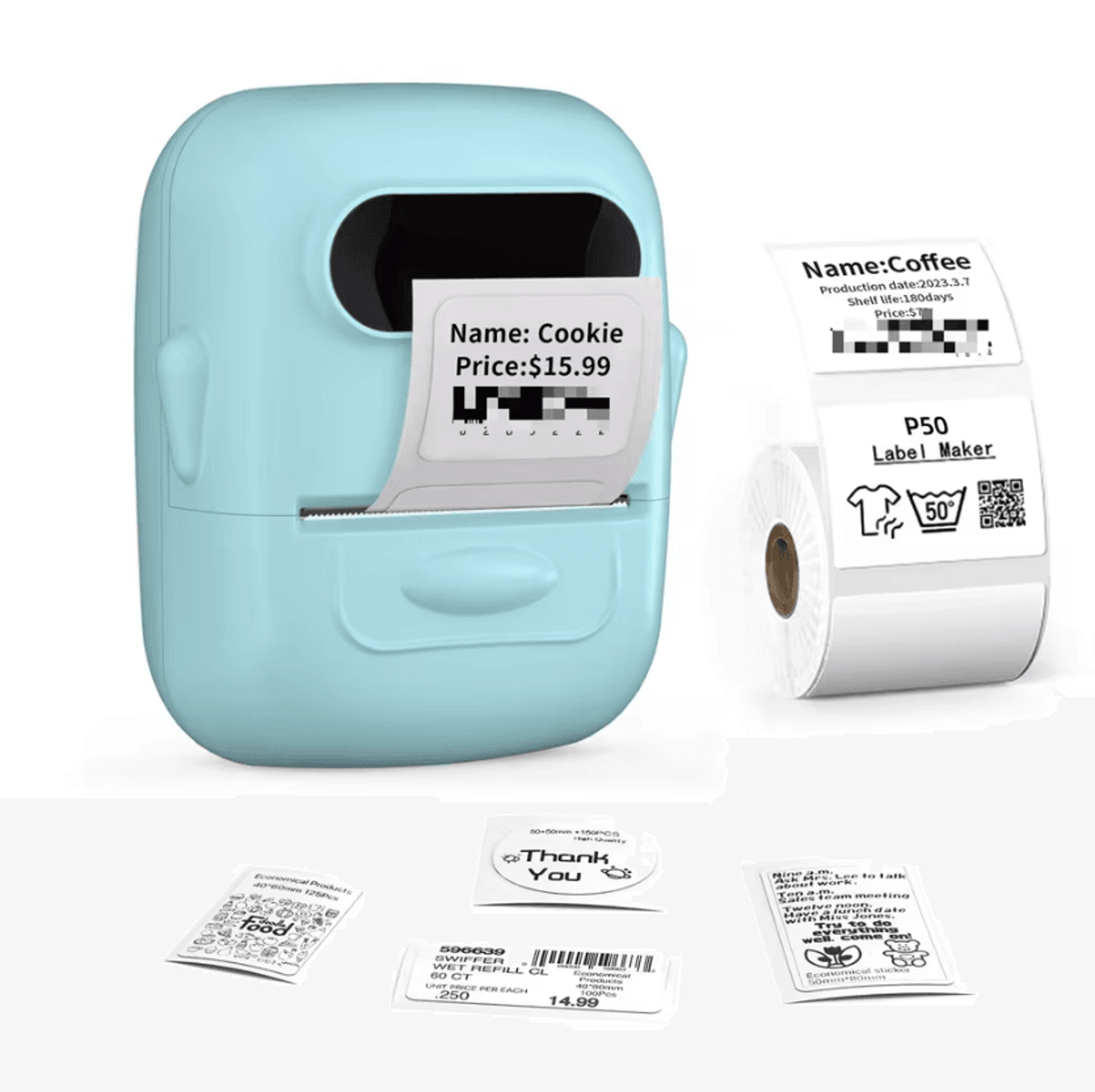 Marklife P50 LabelWorks Thermal Sticker Printer For Home Organization DIY Crafts And Business 6