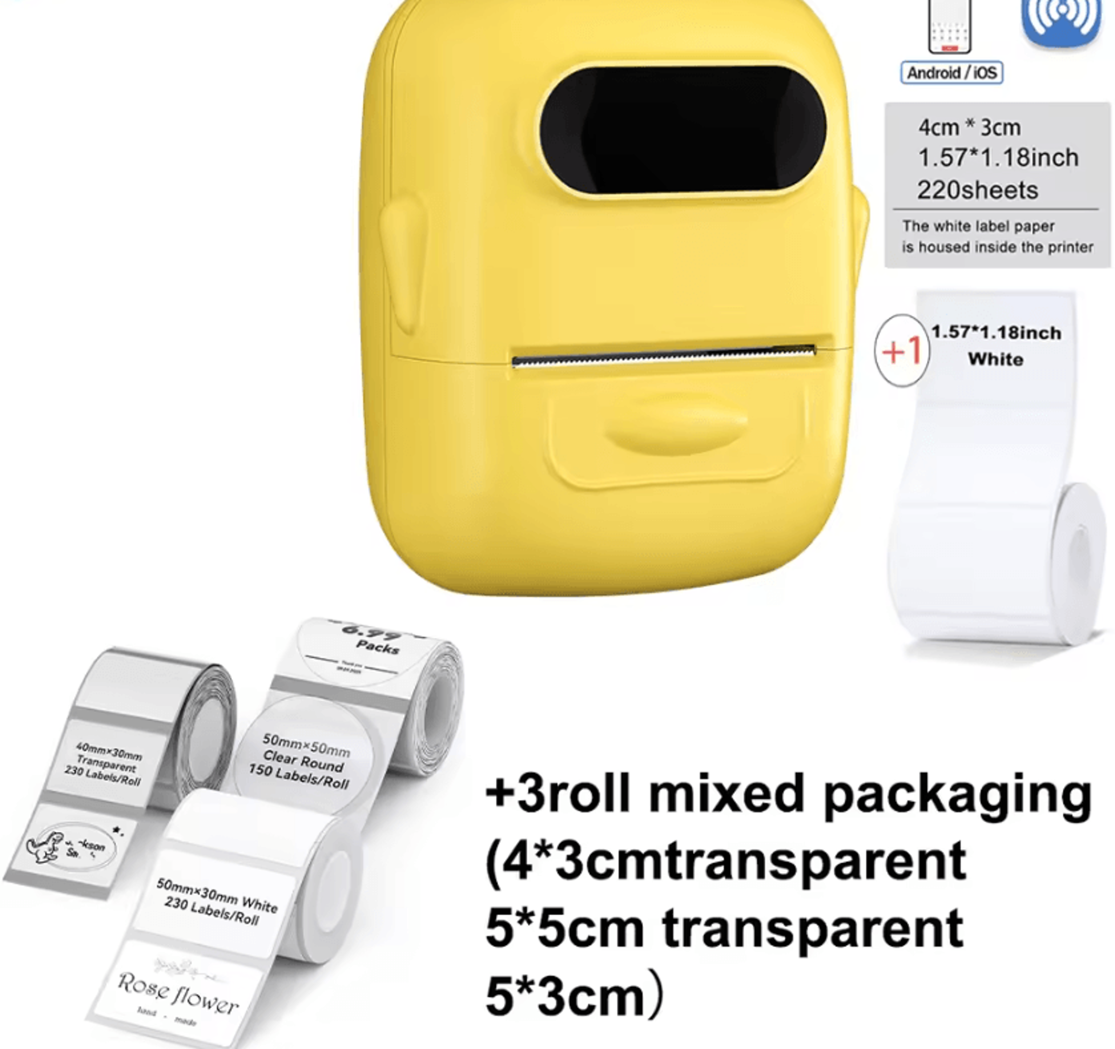 Marklife P50 LabelWorks Thermal Sticker Printer For Home Organization DIY Crafts And Business 16