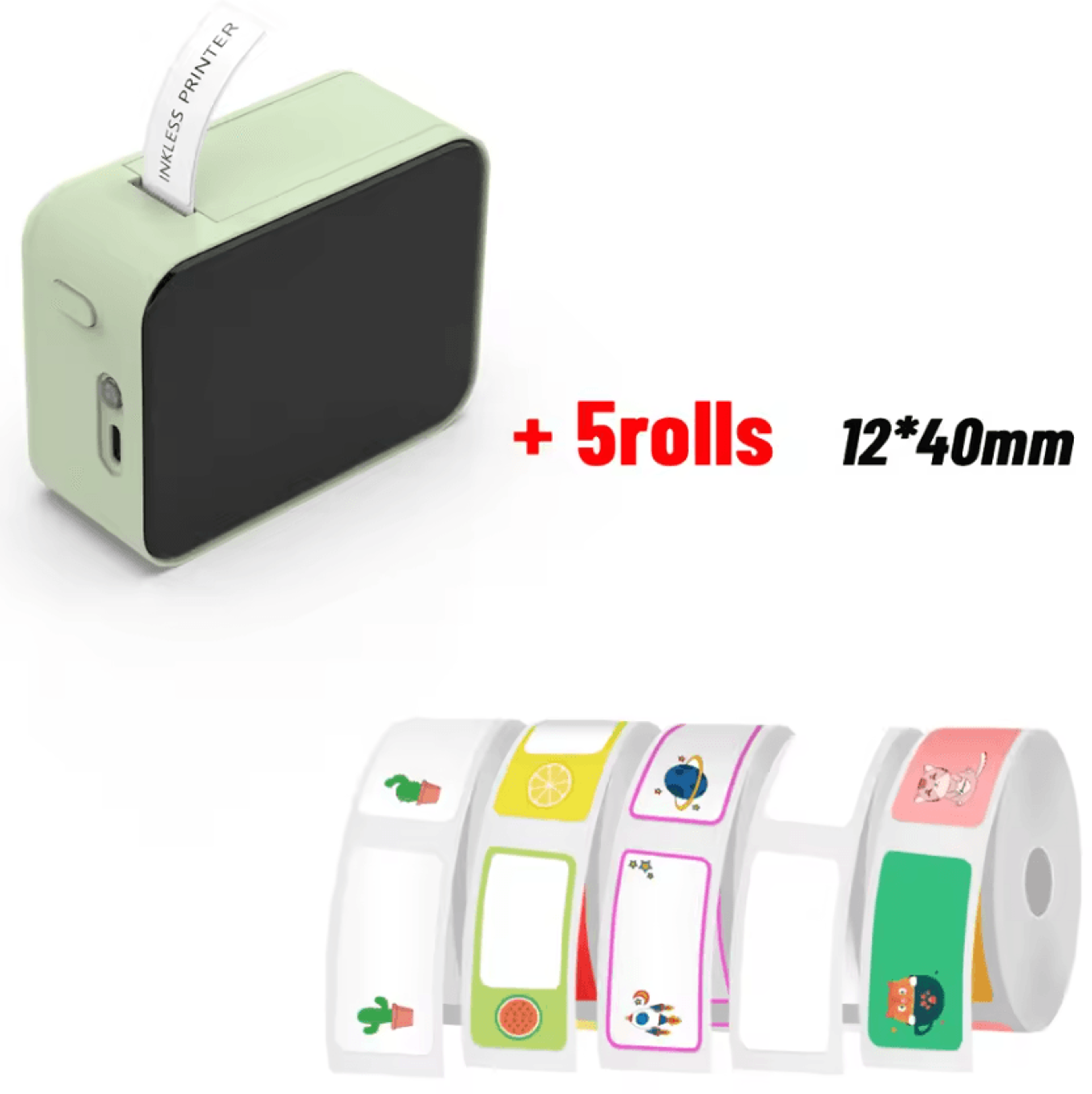 Marklife P15 GiftTag Mini Bluetooth Thermal Label Printer For Kitchen School Office And DIY Gifts 8
