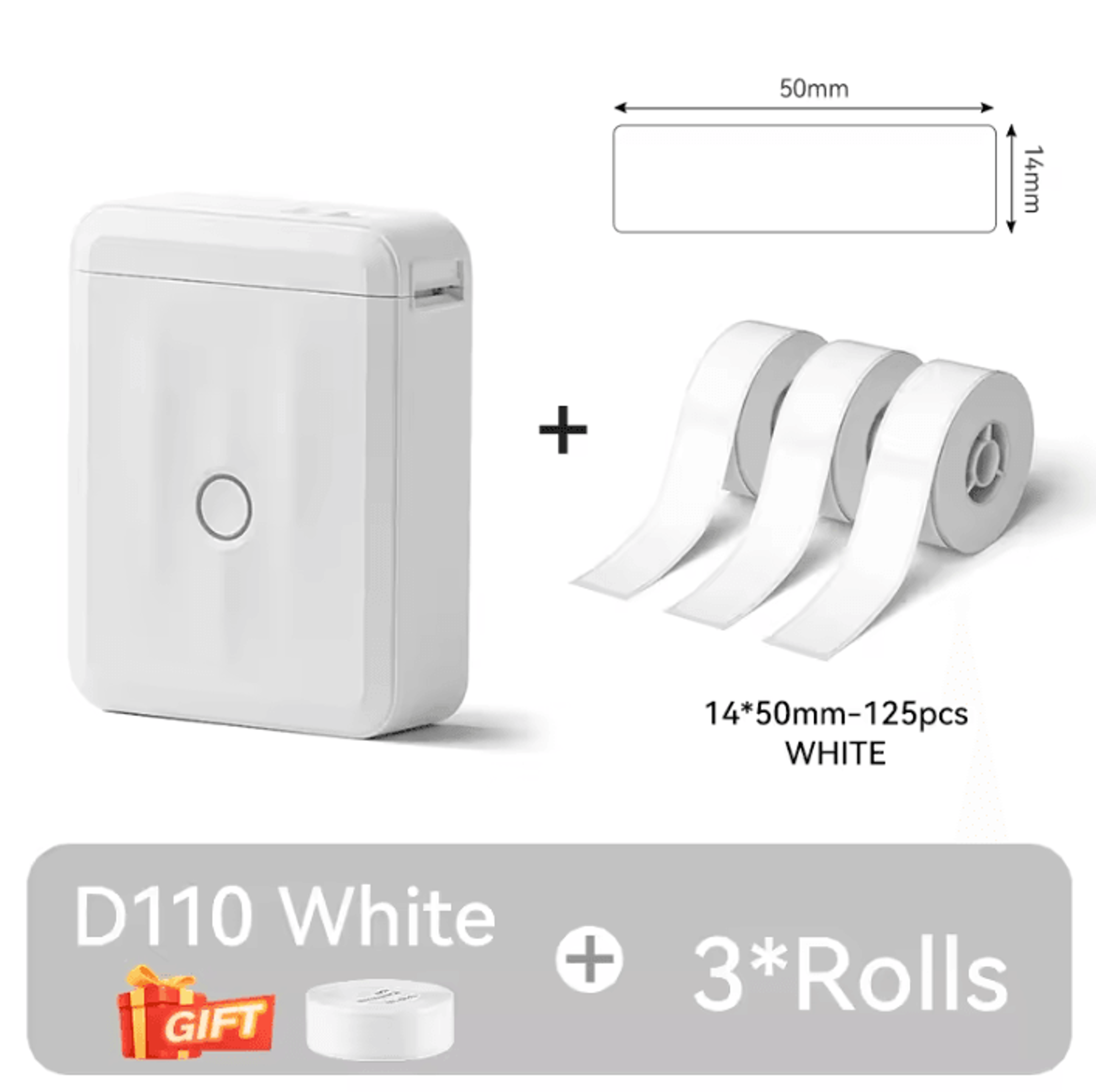 NIIMBOT D110 Mini Portable Thermal Label Printer SelfAdhesive Sticker Maker For Home Organization 7