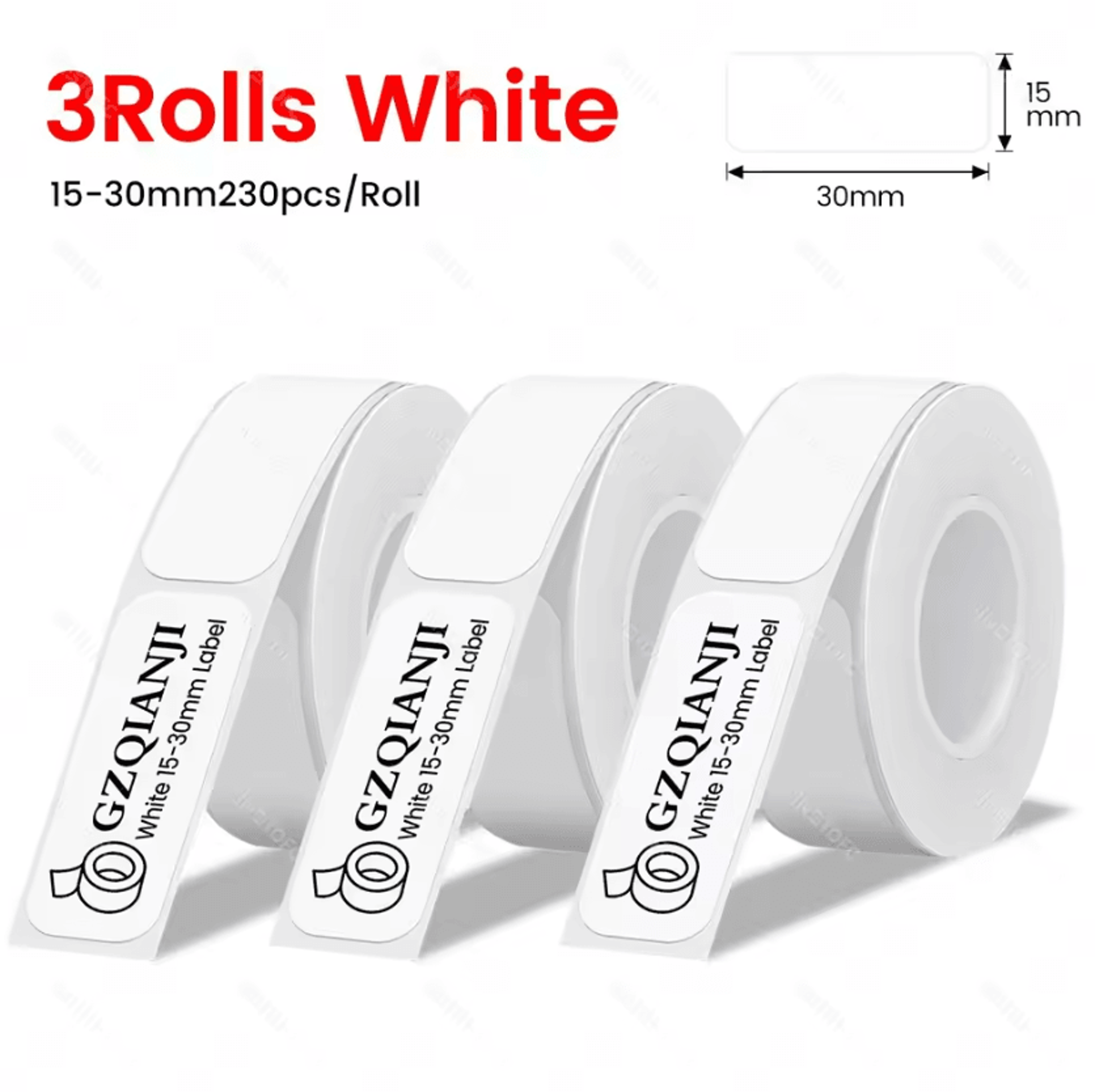 Marklife P15 Wireless Bluetooth Thermal Label Printer With White And Transparent Sticker Options 4