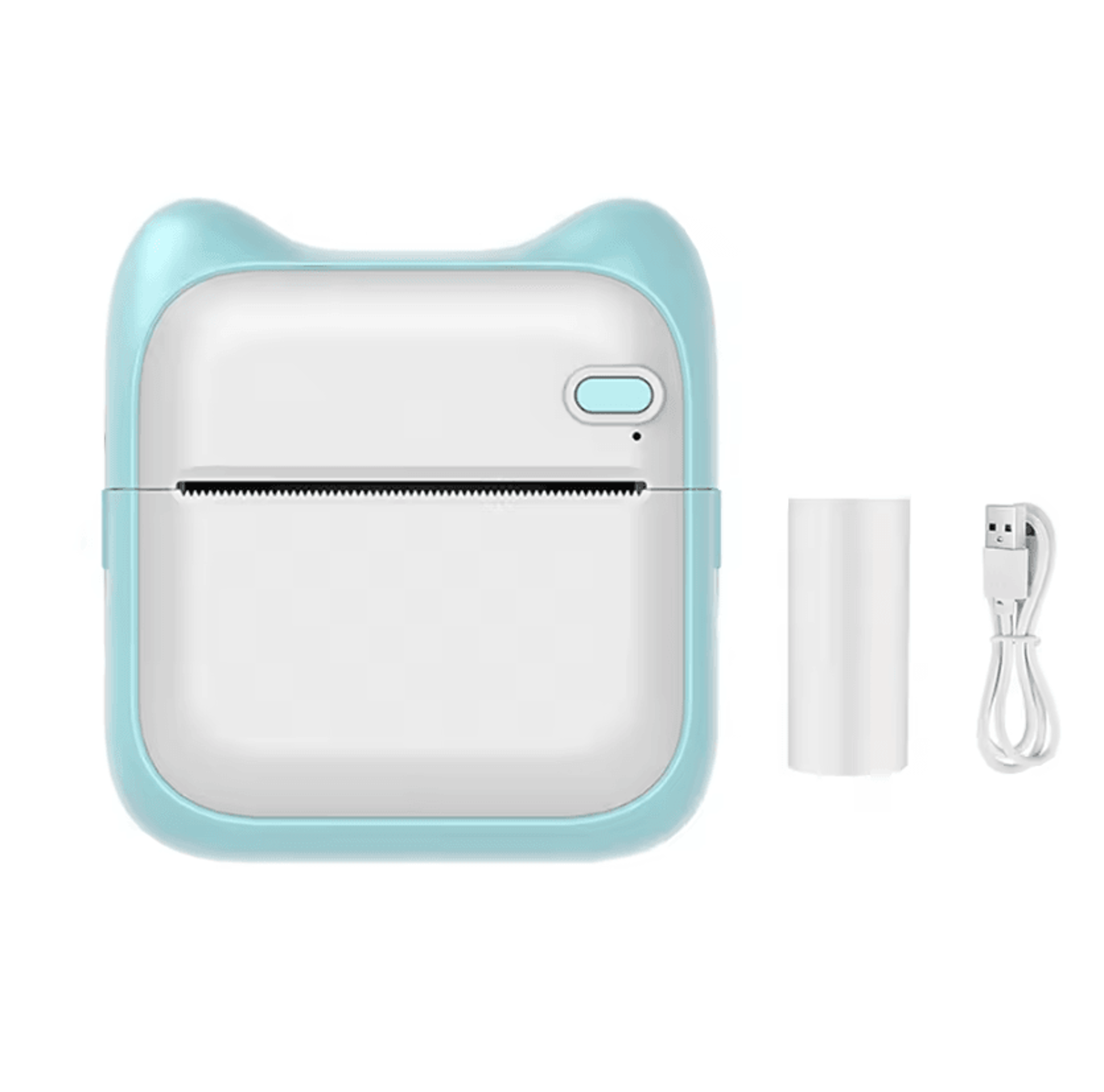 Mini Pocket Thermal Printer Wireless Inkless Sticker And Label Maker For Android IOS 5
