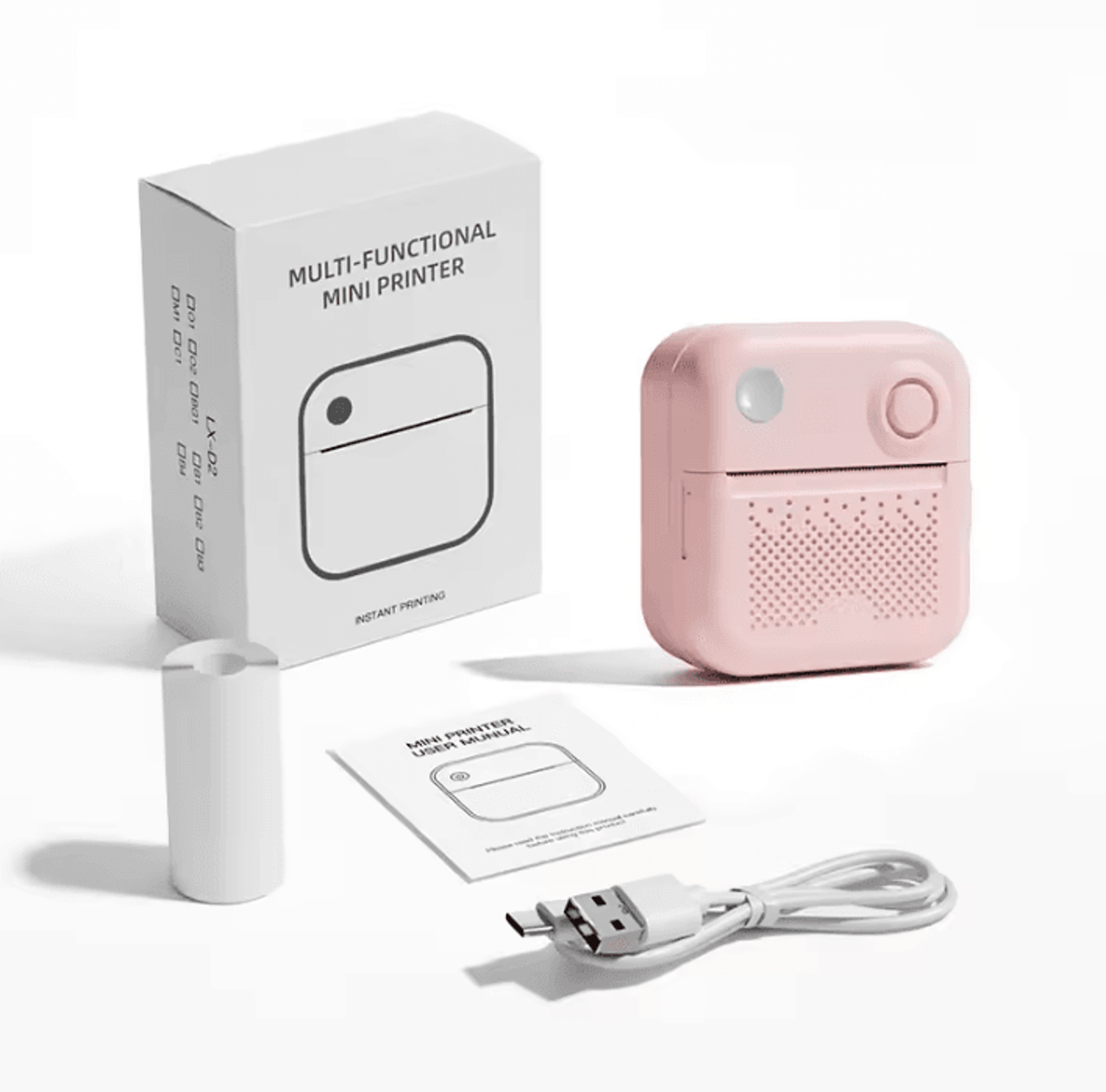 Dolewa D3 Mini Portable Thermal Printer For Photos Notes And Sticker Label Printing 17