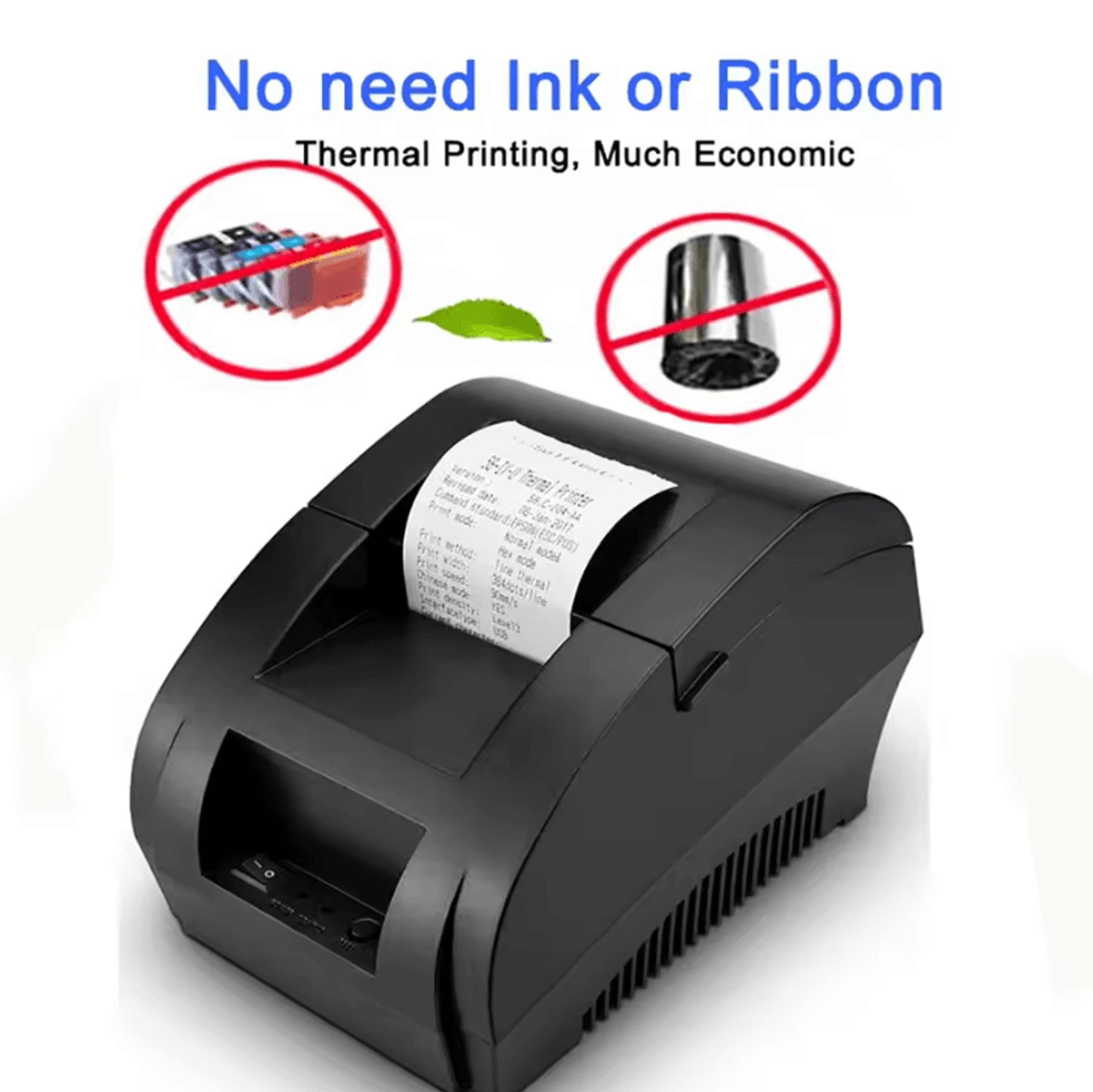NETUM NT5890K 58mm USB Thermal Receipt Printer For POS Systems And Retail Checkout 3