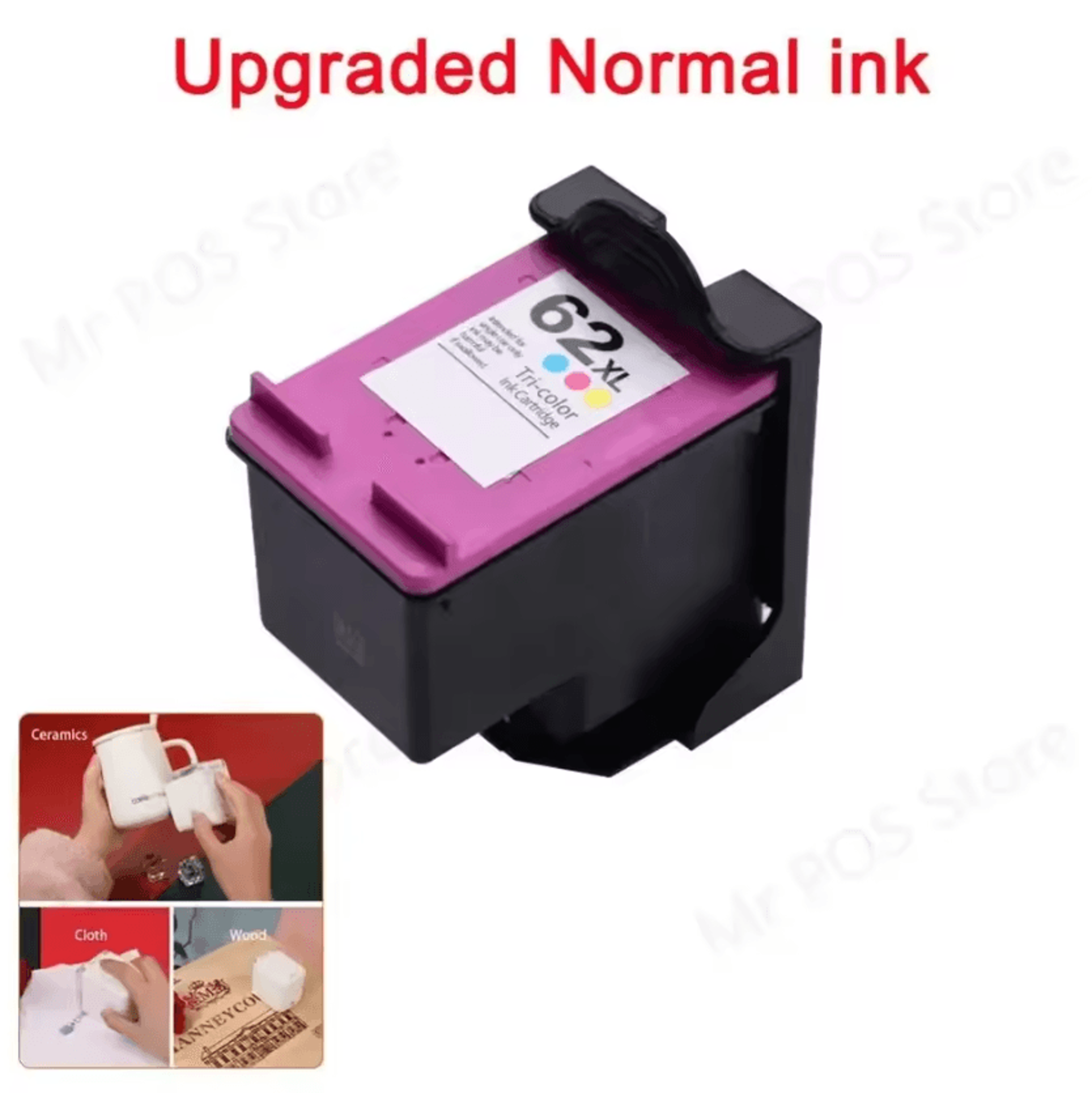 Kongten Mbrush Mini Printer Ink Cartridge Black Brown Replacement For Handheld Logo Printing 1