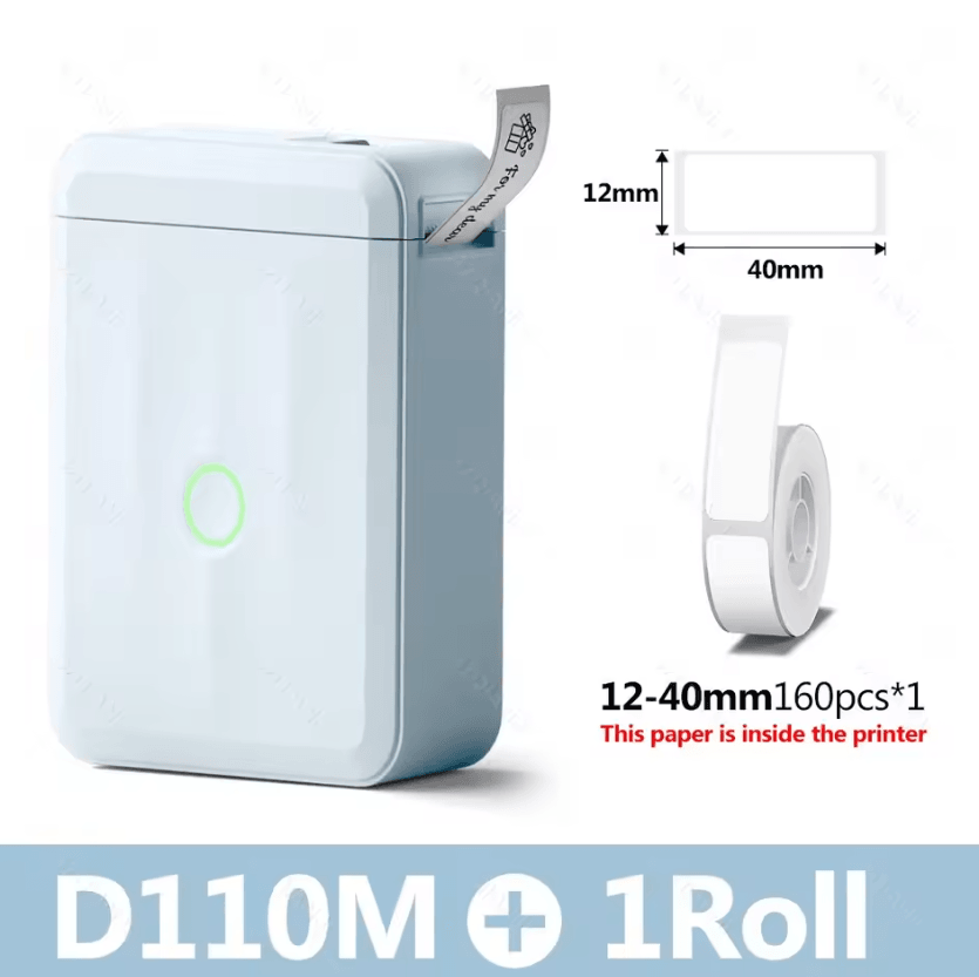NIIMBOT D110 Smart Mini Thermal Label Printer Portable Pocket Sticker Maker For Home And Office 6