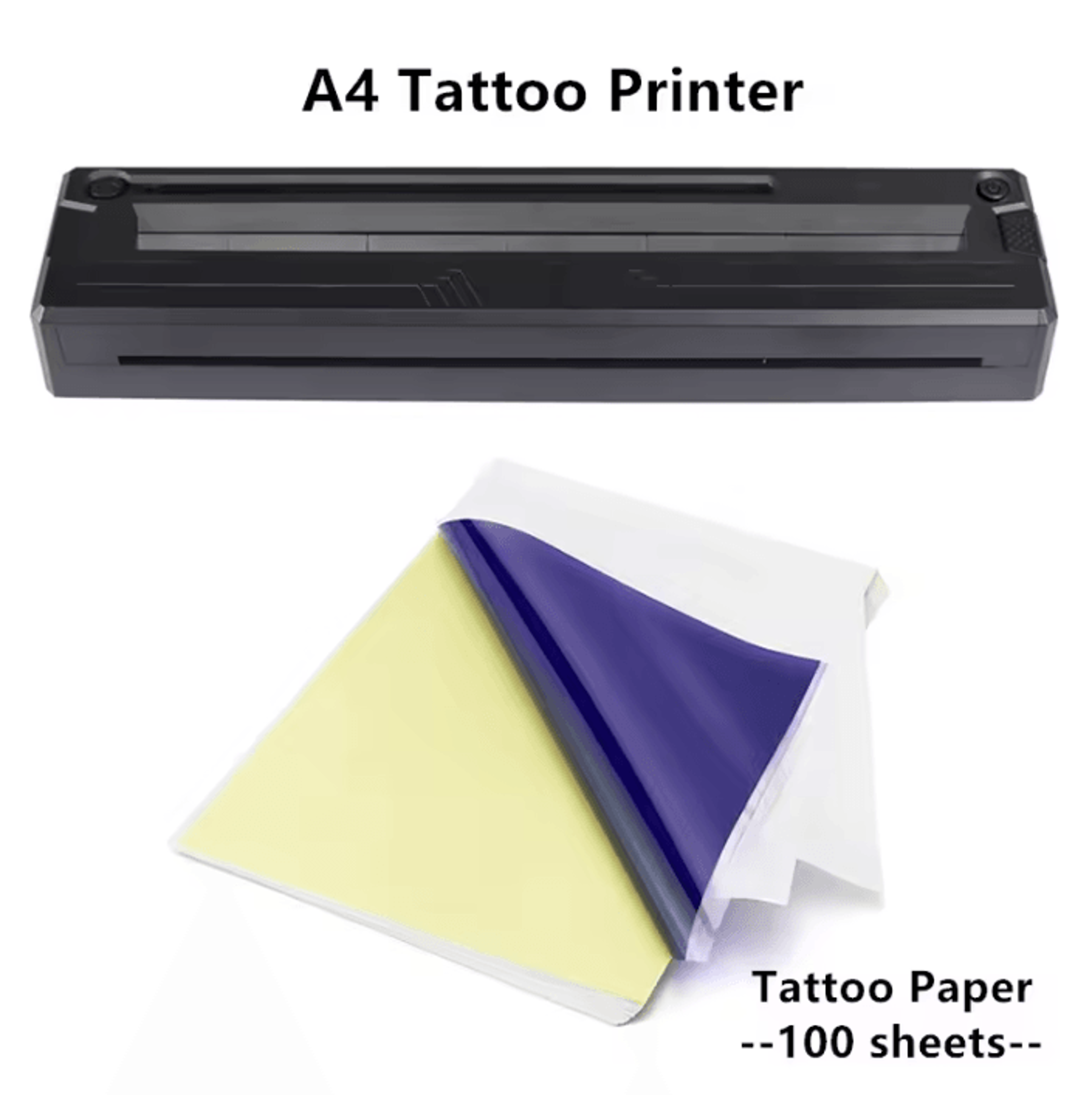 Portable A4 Bluetooth Tattoo Stencil Printer Wireless Thermal Transfer Machine For Artists And Begi 7