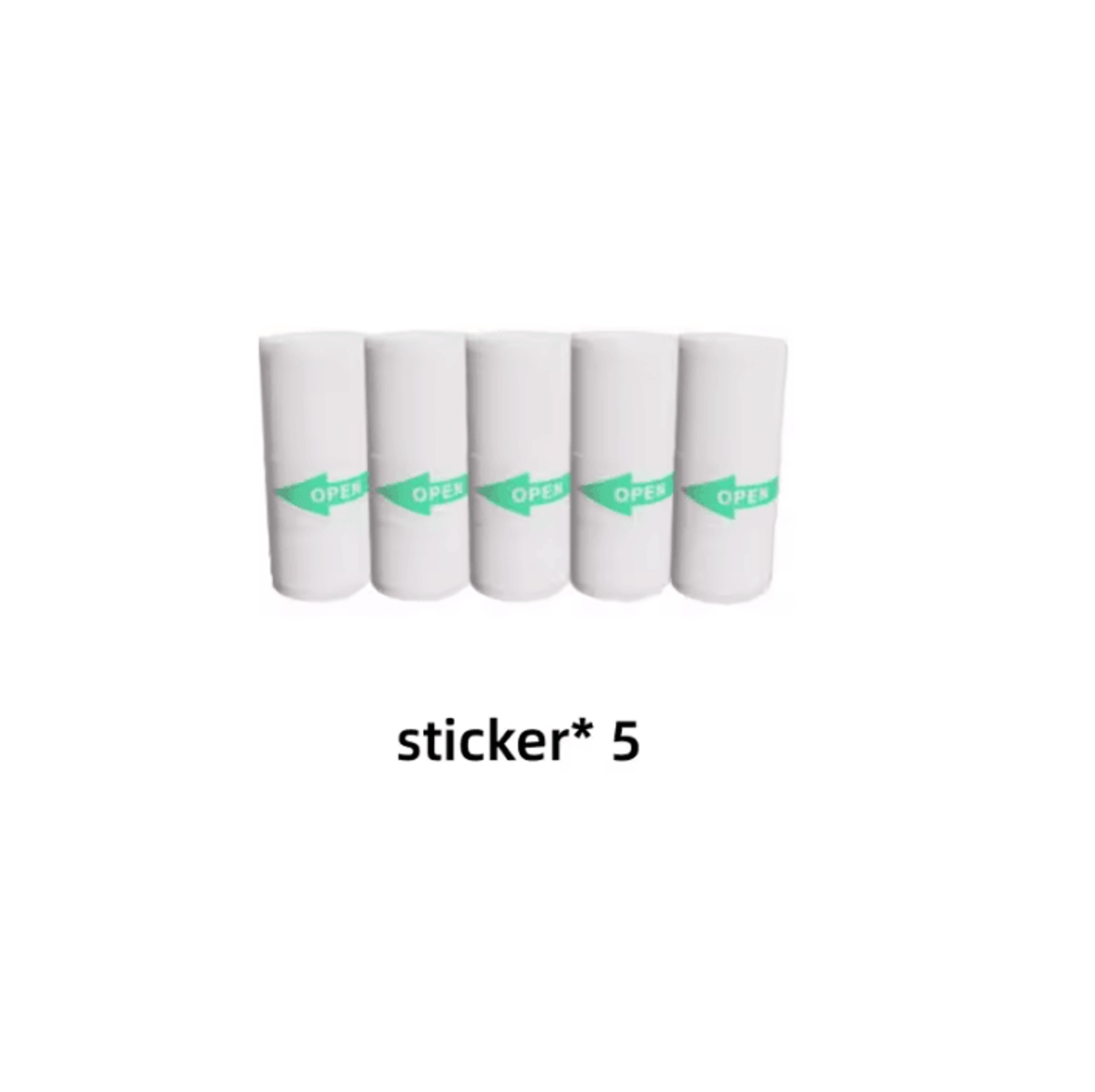 10 Rolls 57mm White SelfAdhesive Thermal Sticker Paper For Mini Inkless Photo Printers 7