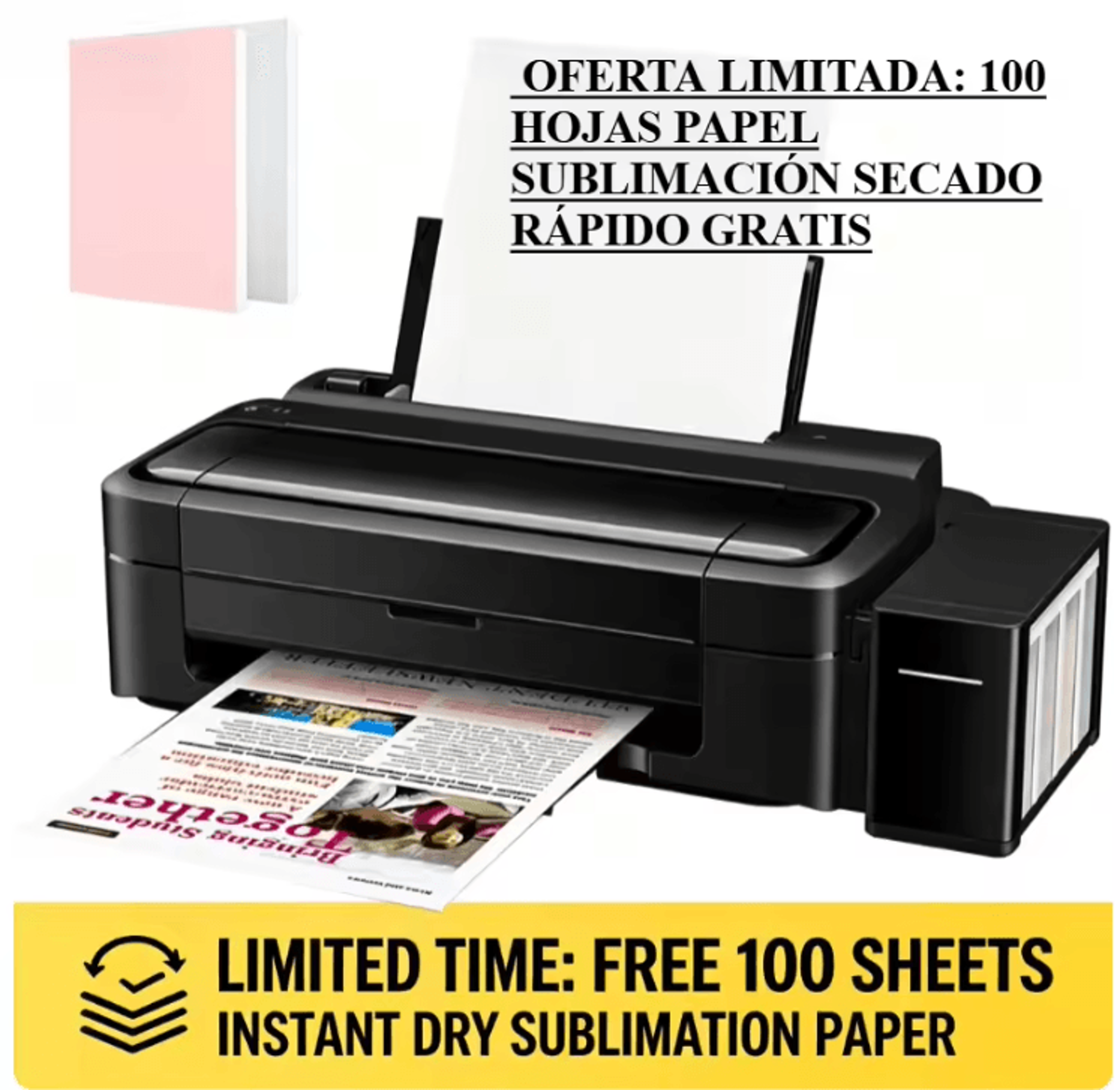 L130 L1358 A4 Ink Tank Sublimation Printer USB WiFi Document And Photo Printing Machine 0