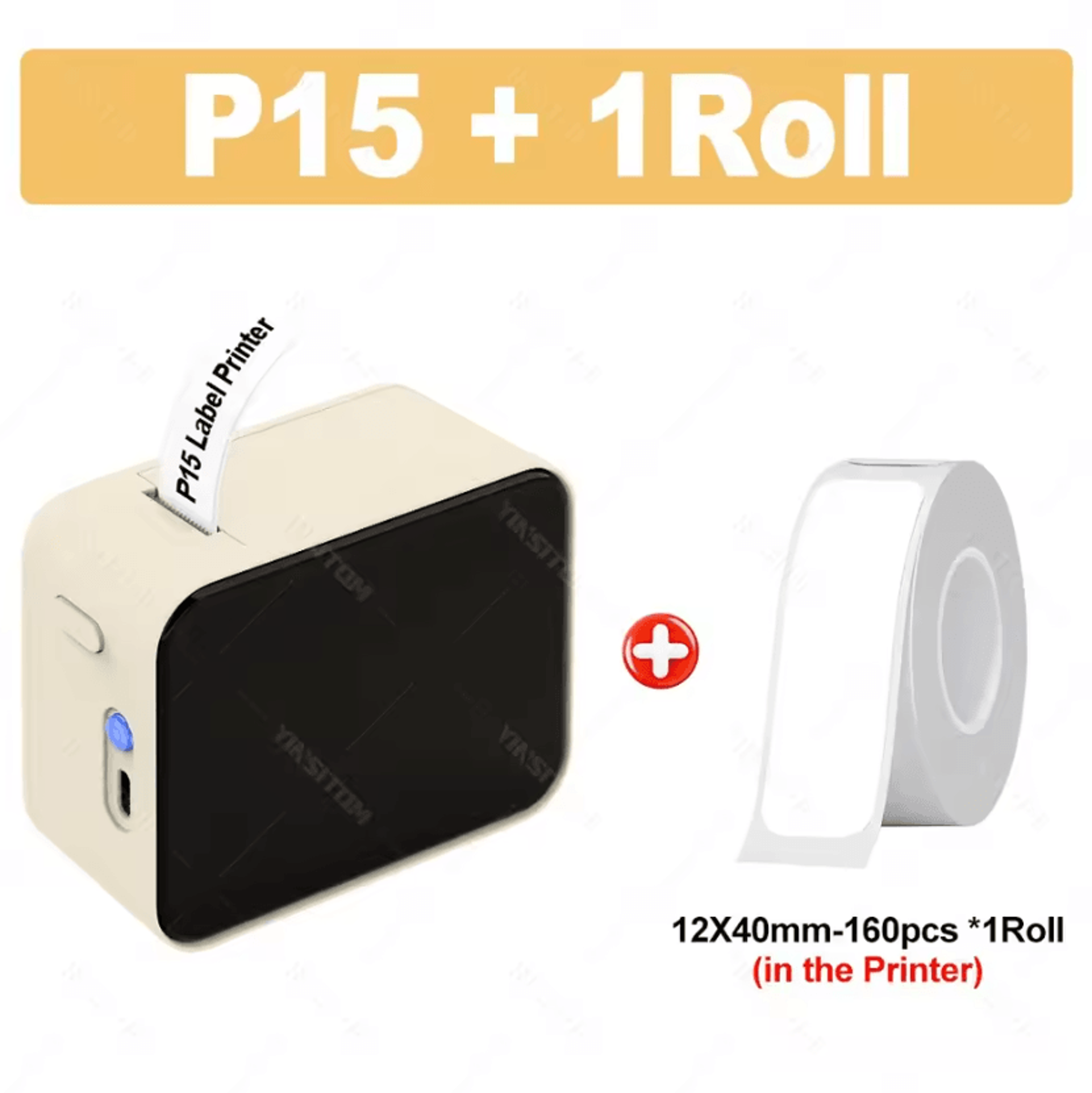 P15 Mini Bluetooth Label Printer Portable Inkless Sticker Maker For DIY Name Labels And Price Tags 4
