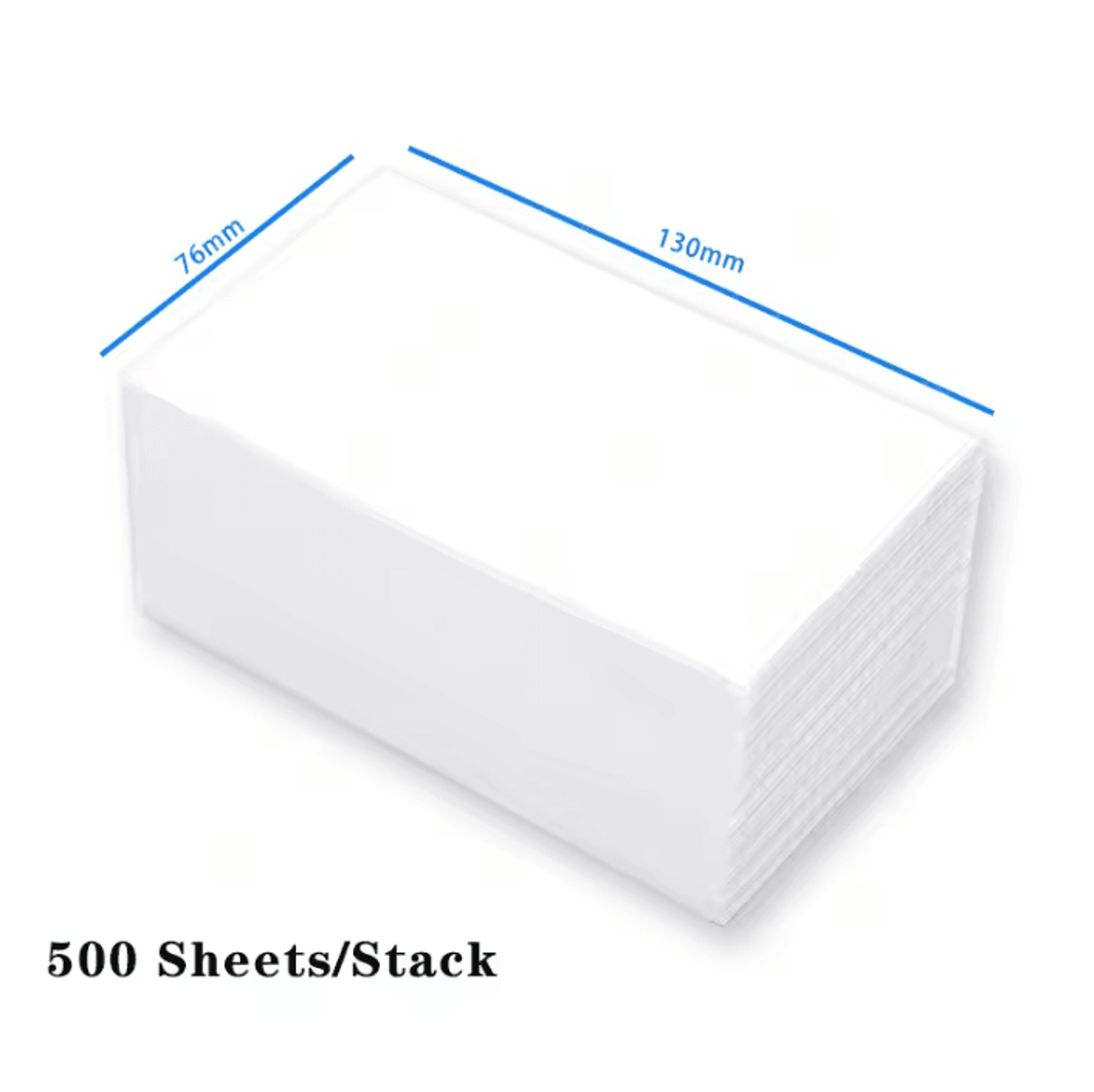 Folded Thermal Shipping Labels SelfAdhesive Barcode Sticker Paper For 4x6 Shipping Label Printers 6