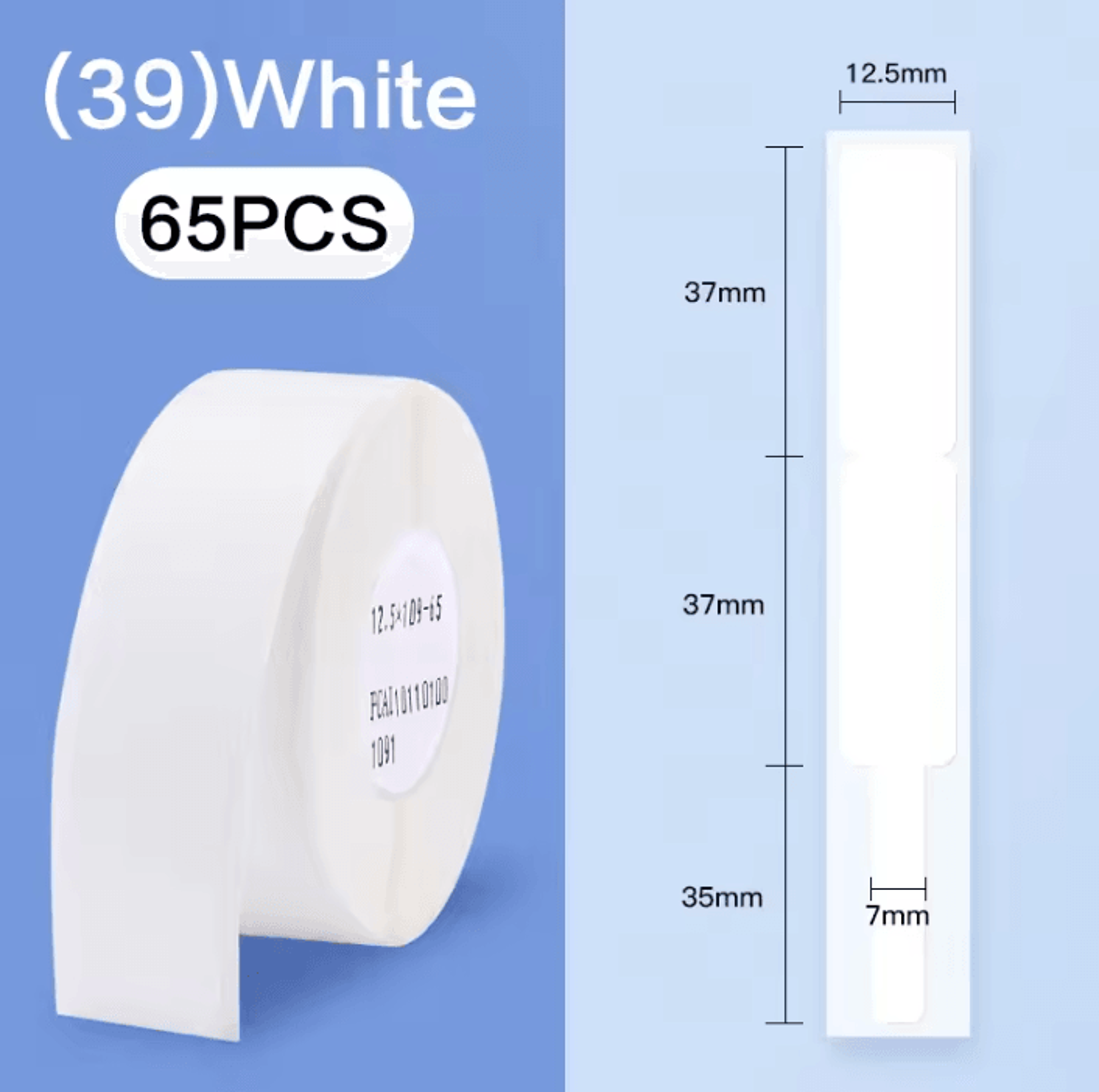 NIIMBOT Waterproof Cable Identification Labels SelfAdhesive Thermal Sticker Tags For D101 D11 D110  3