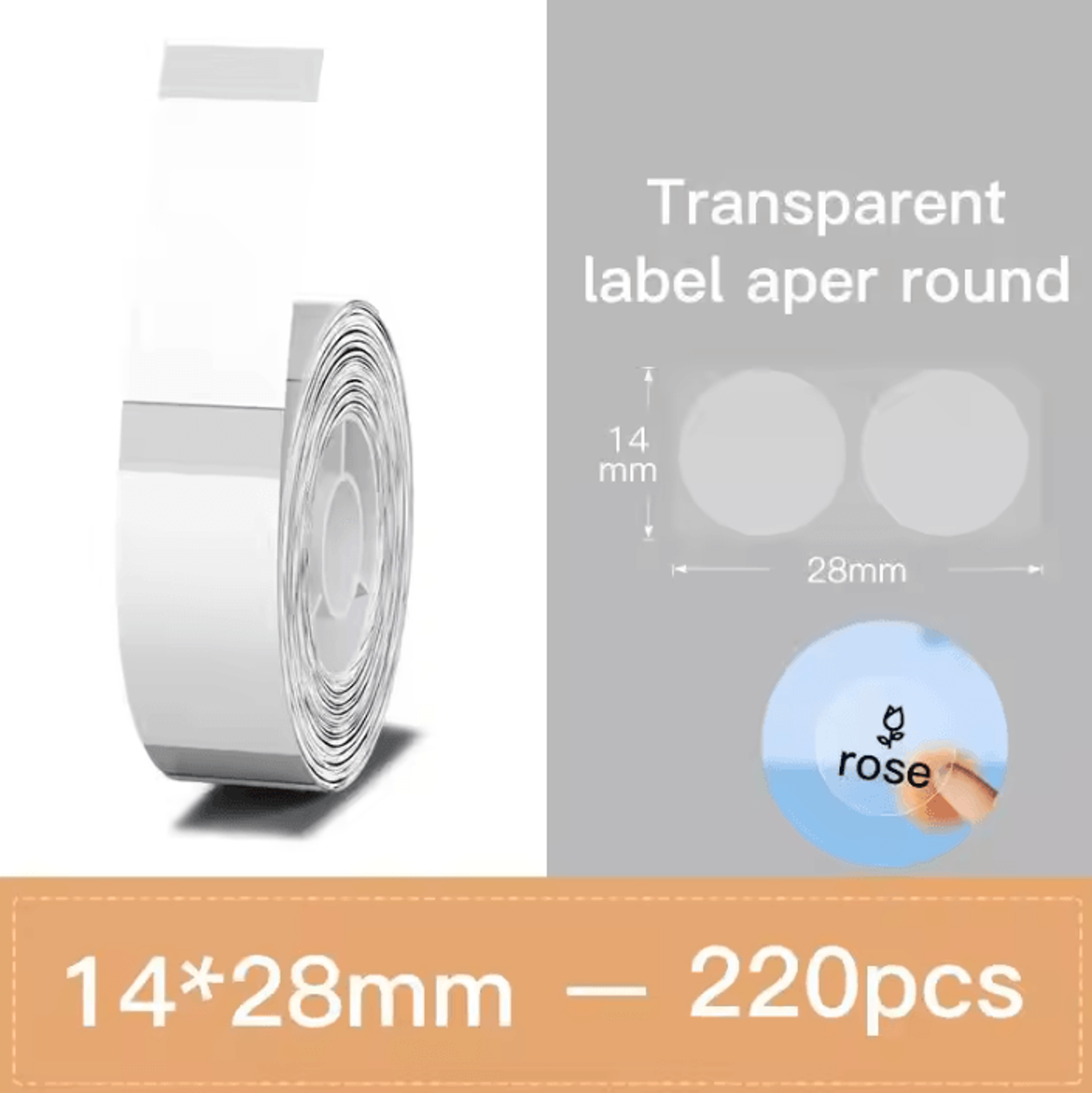 NIIMBOT D11 D101 D110 Waterproof Thermal Sticker Label Roll For Cable Organization And Custom Print 22