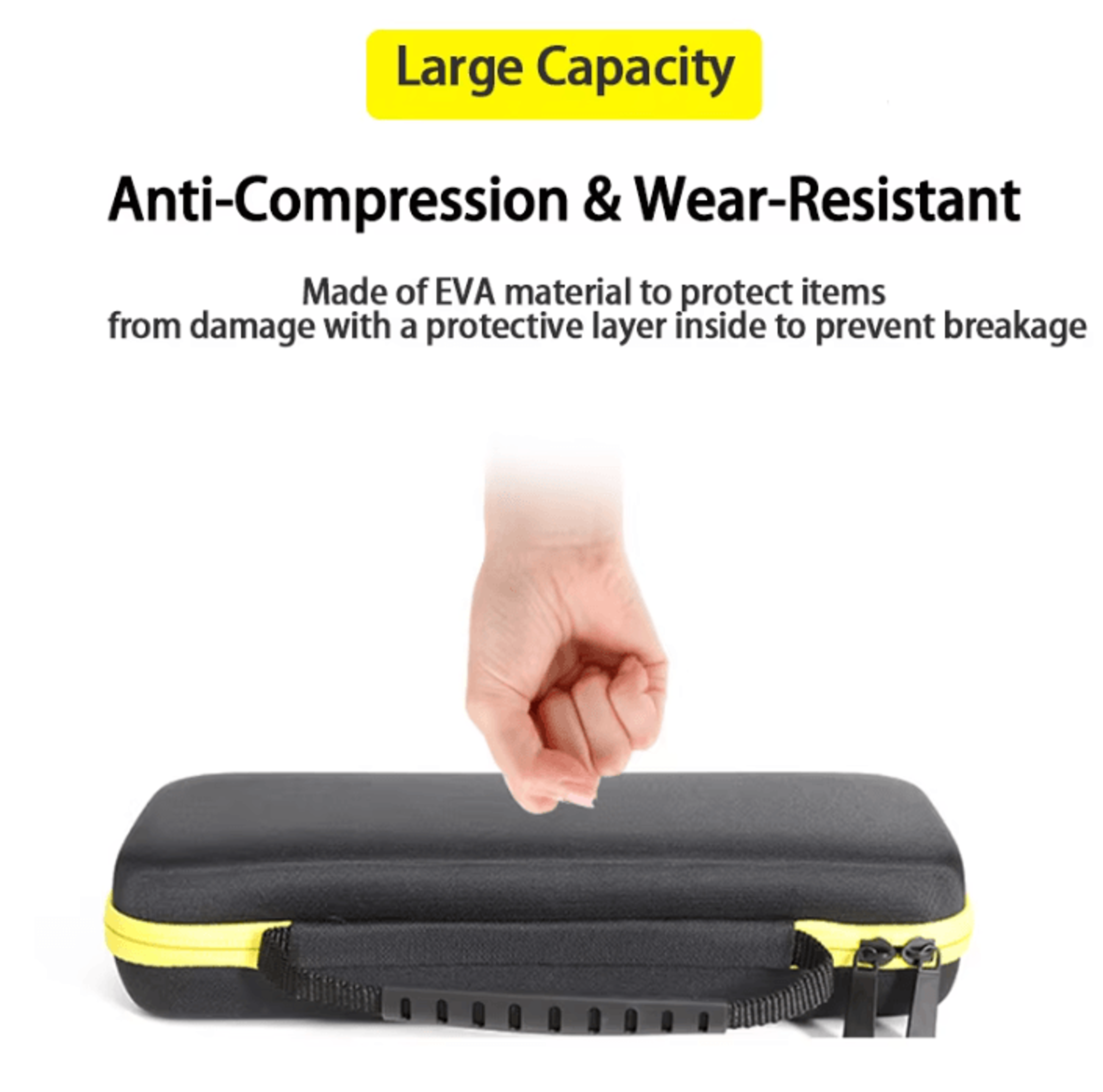 PeriPage A40 Portable Printer Carrying Case Large Capacity EVA Protective Travel Storage Bag 3