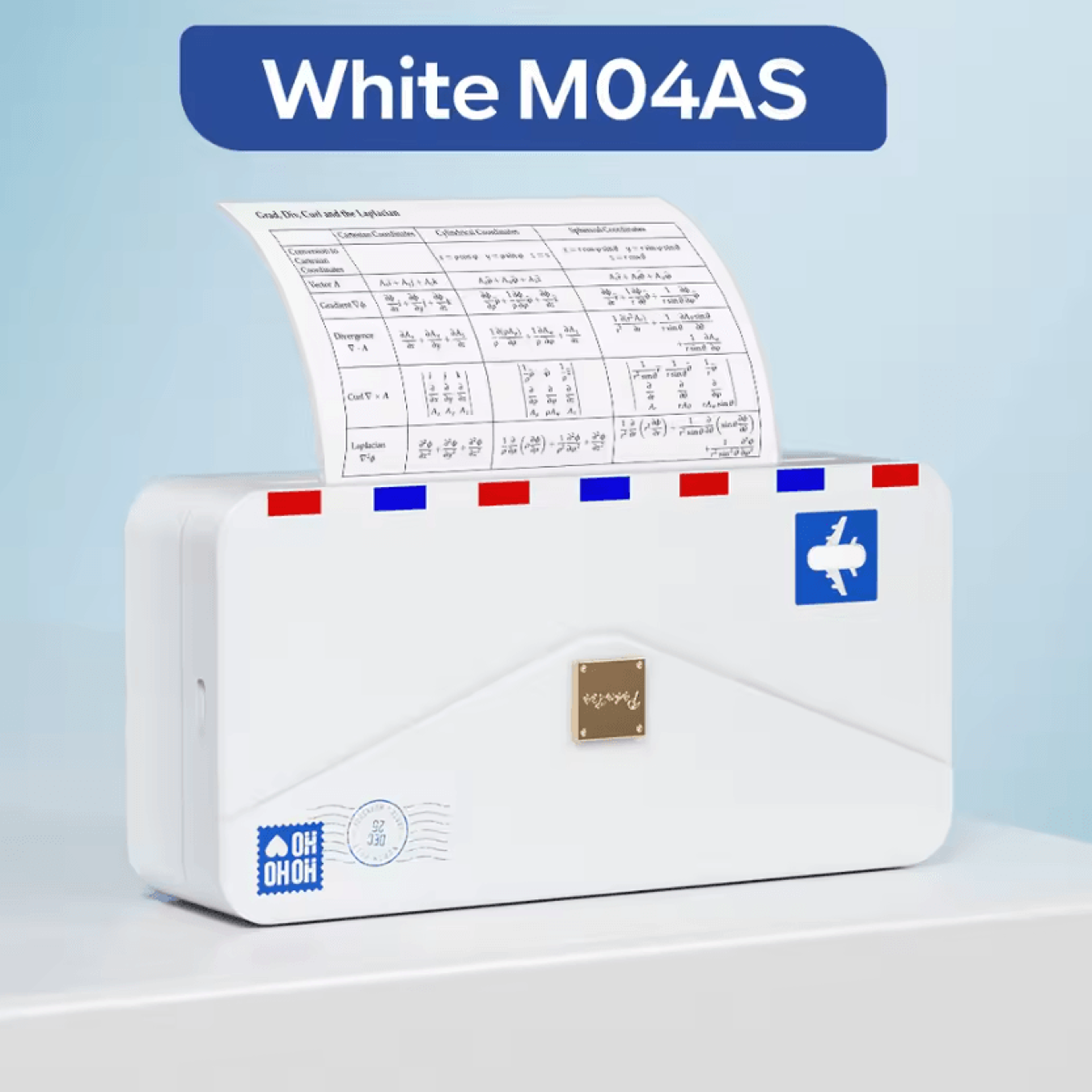 Phomemo M04AS 300DPI Mini Bluetooth Thermal Photo Printer Portable Wireless Label Maker For 110mm P 5