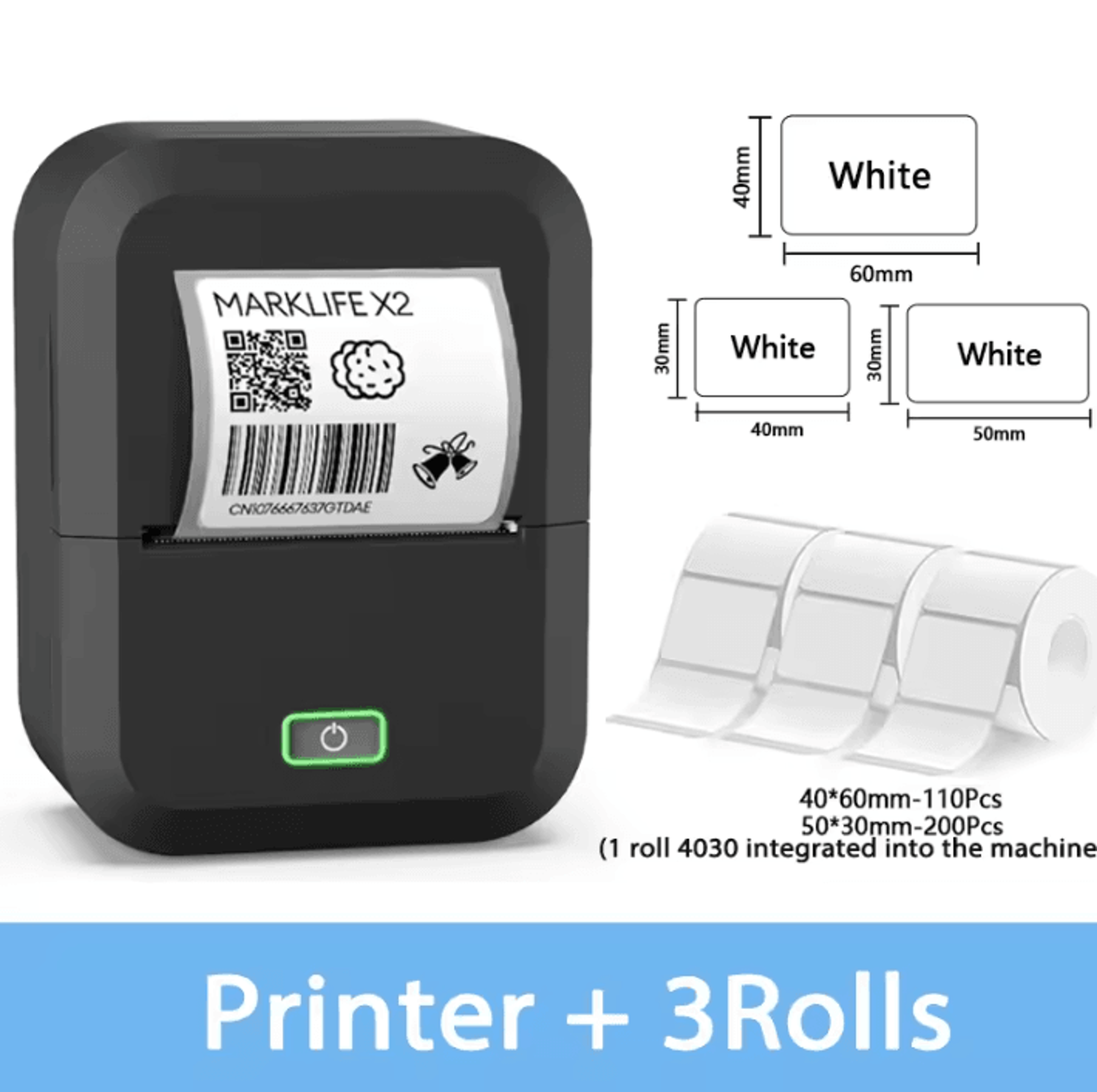 Marklife X2 Pocket Thermal Label Printer Portable Mobile Sticker Maker For Home Office And DIY Orga 5