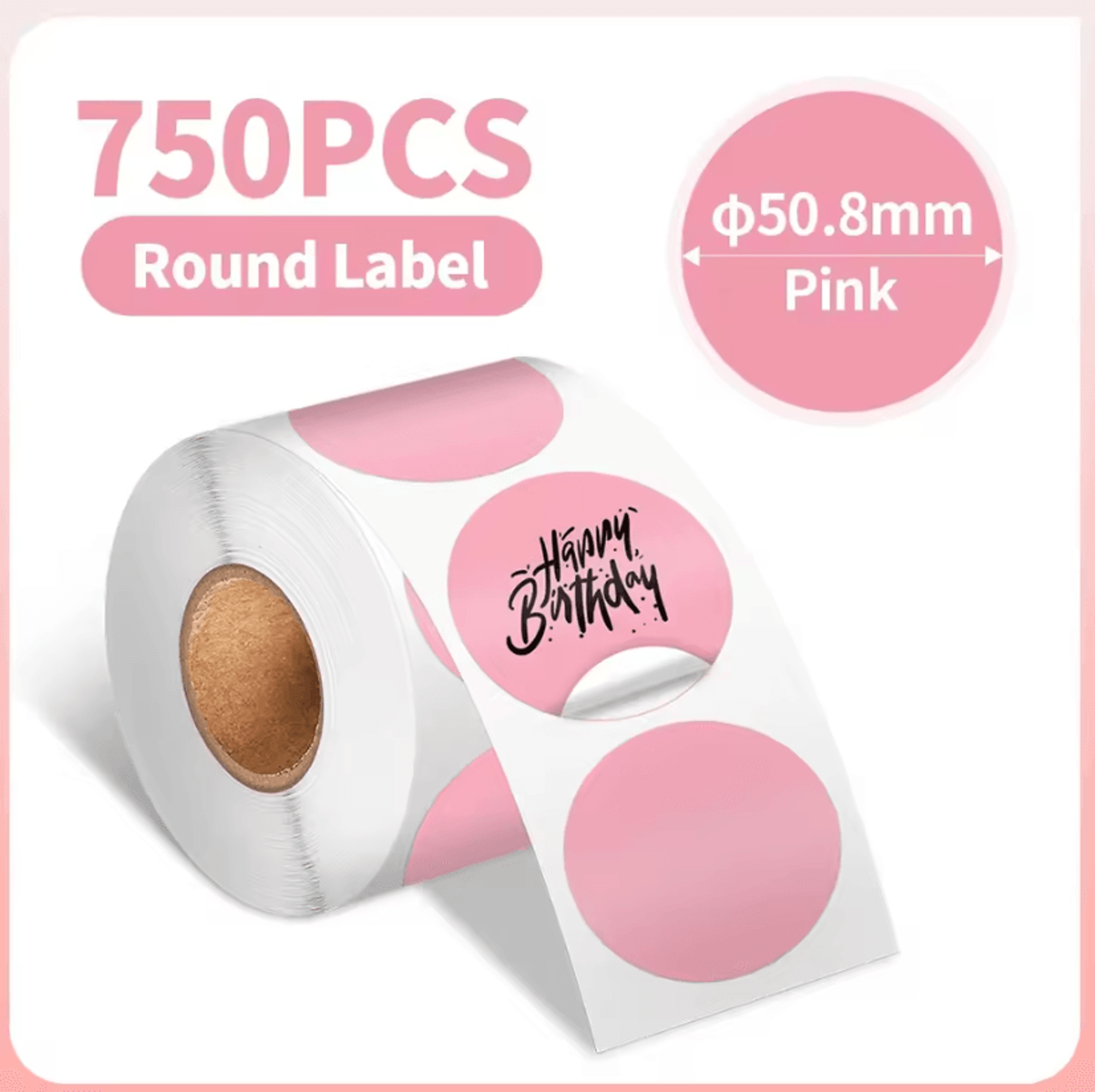 Phomemo 241 Round Thermal Sticker Labels 5001000 Pcs Waterproof Adhesive Paper For Gifts School And 13