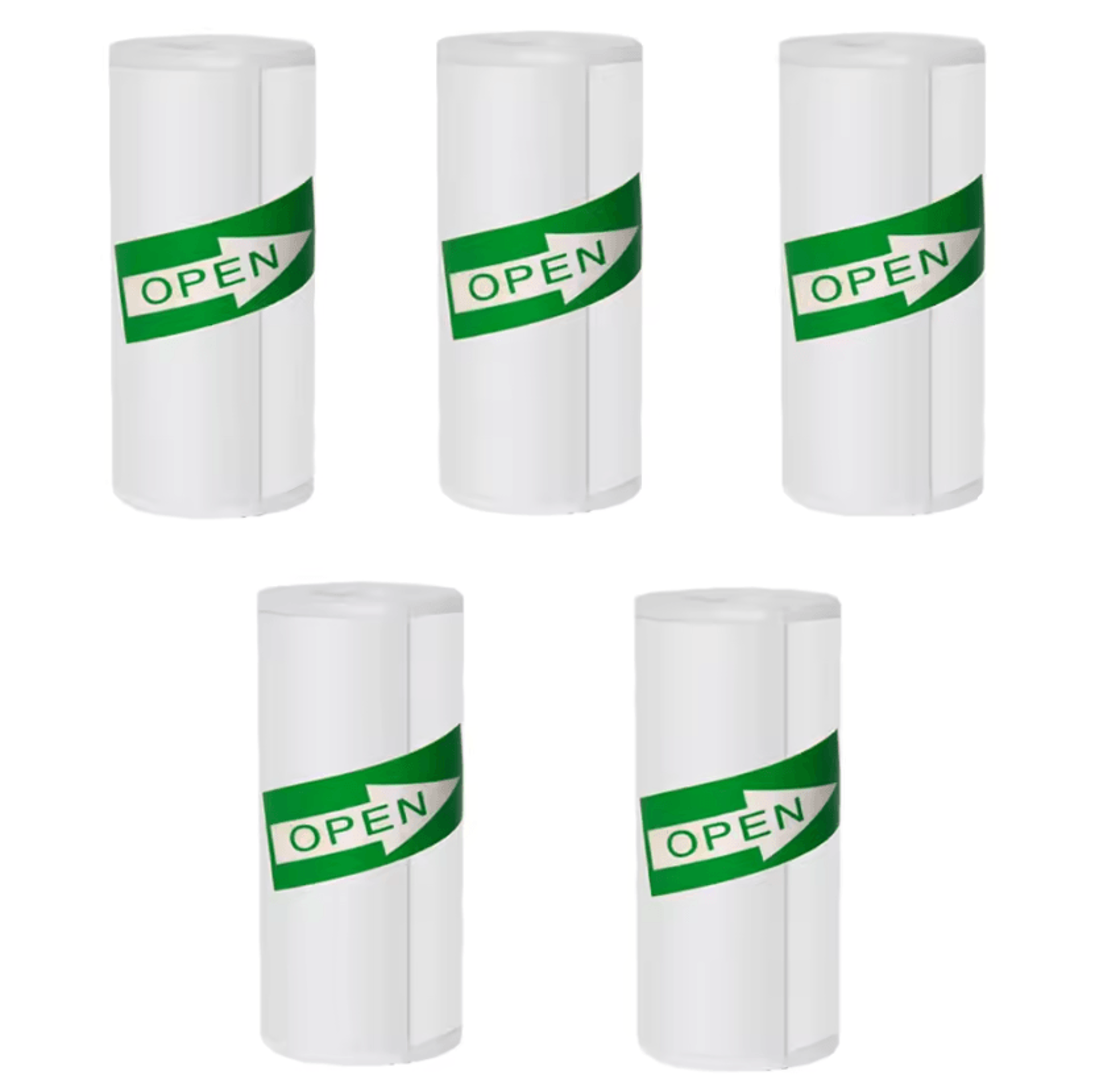 57x25mm Mini Thermal Sticker Paper SelfAdhesive Color Paper Roll For Pocket Photo Printers And DIY  7