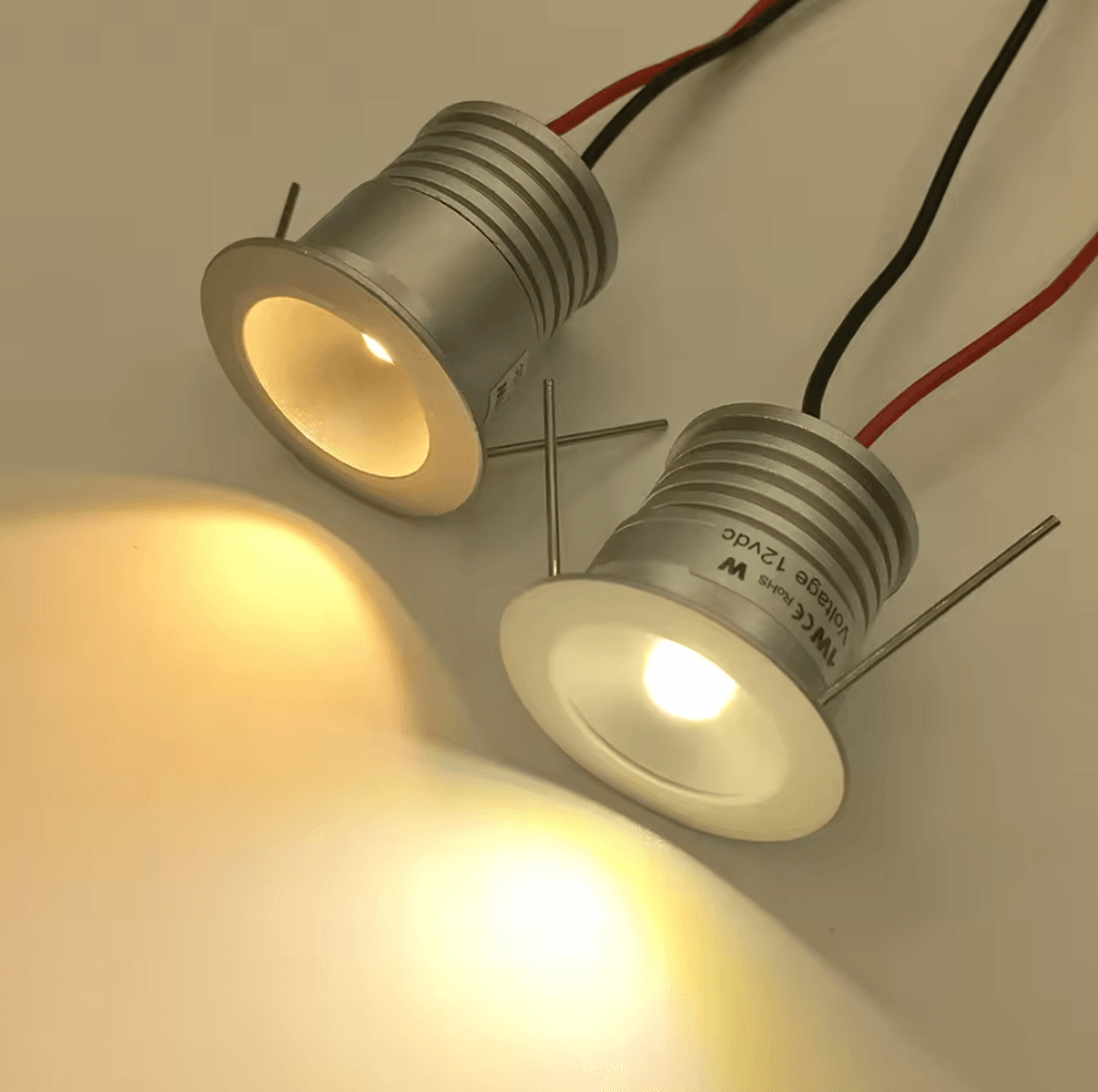 1W Mini LED Recessed Spotlight 12V IP65 25mm Ceiling Downlight For Corridors Stairs And Kitchen Lig 0