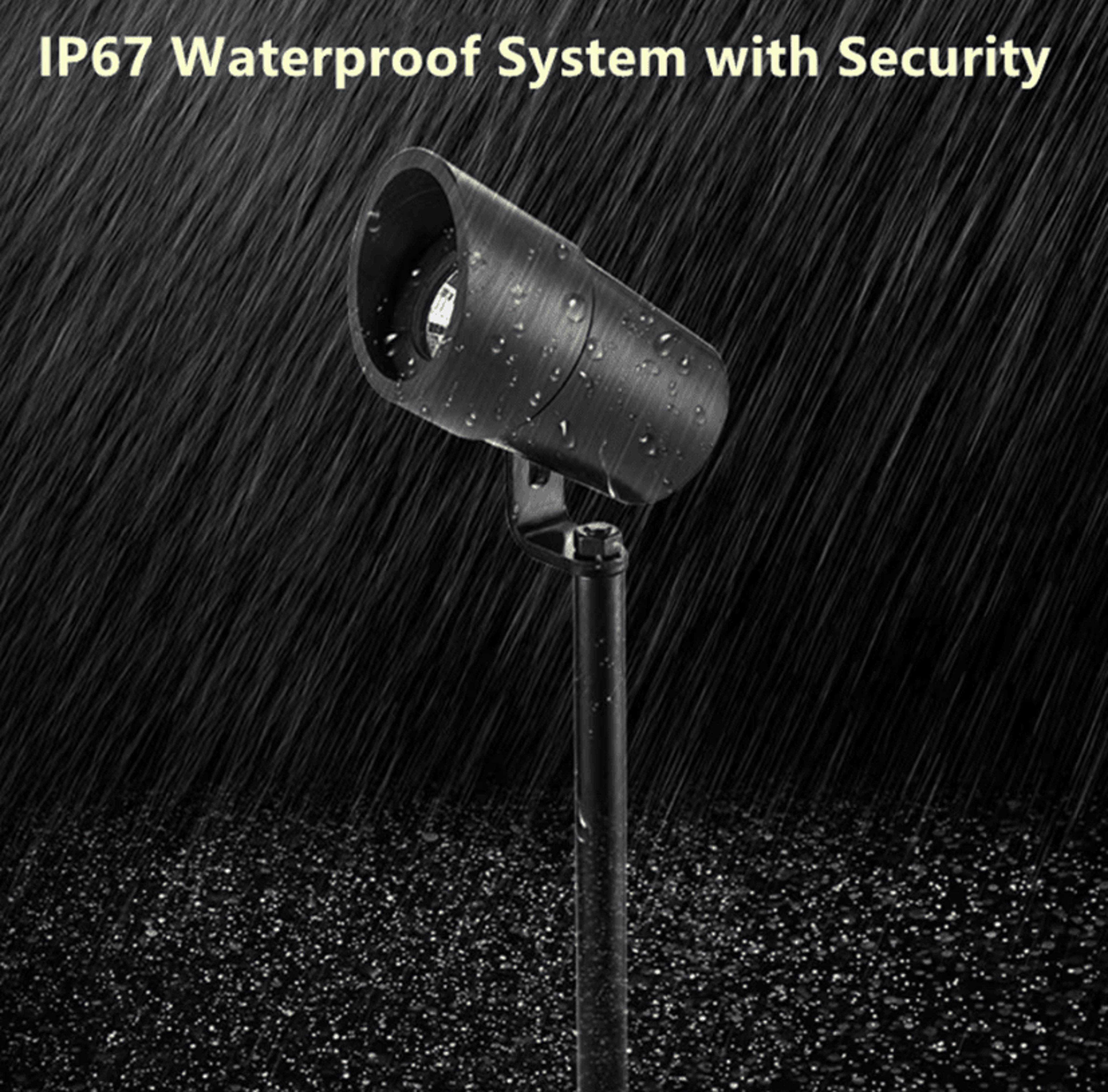 3W IP67 Waterproof COB LED Garden Spike Light 12V Aluminum Landscape Spotlight For Lawn Pathway And 5