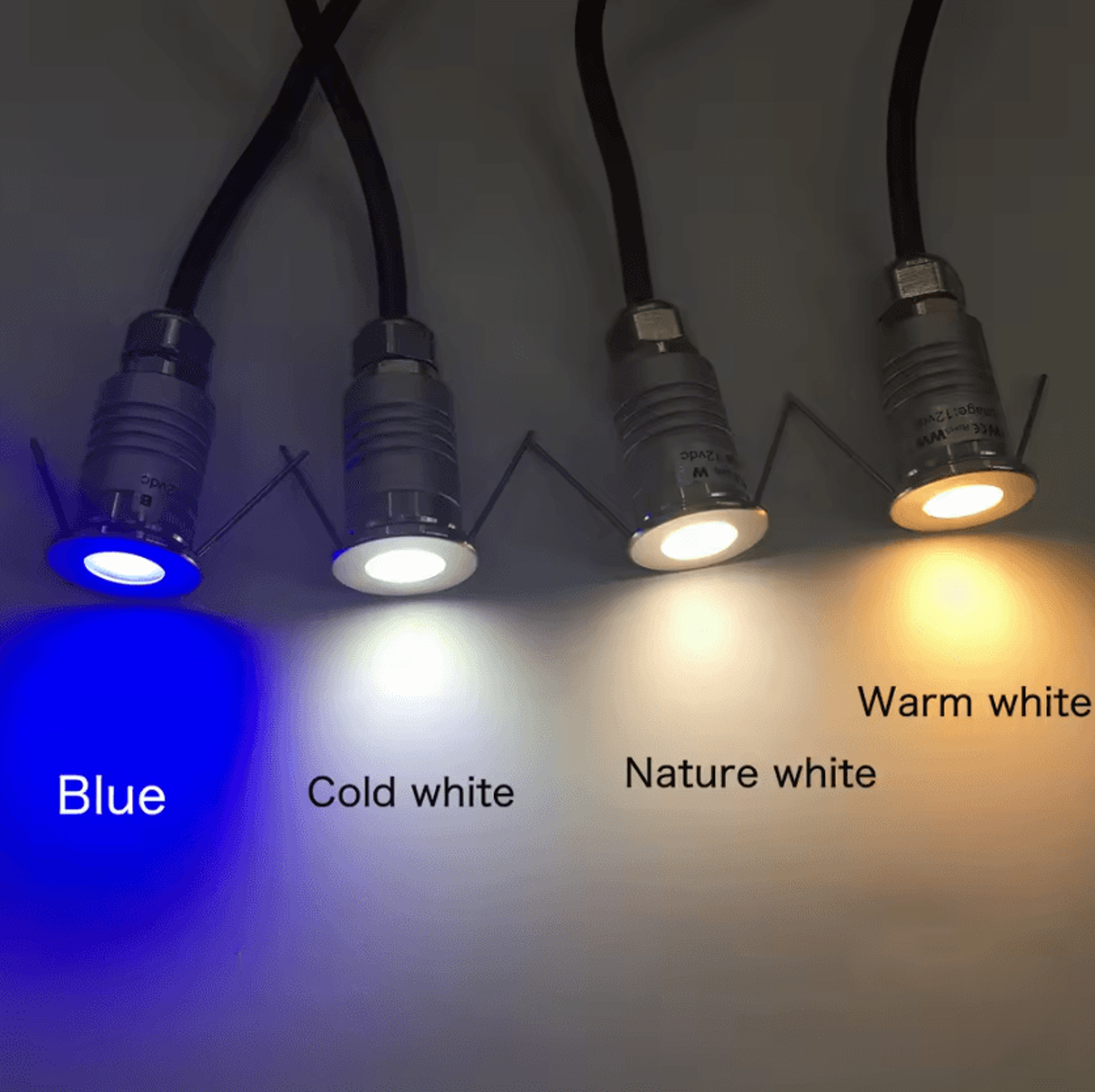 12V Mini LED Garden Ground Light 1W IP67 Waterproof Recessed Spotlight For Outdoor Deck And Yard De 4