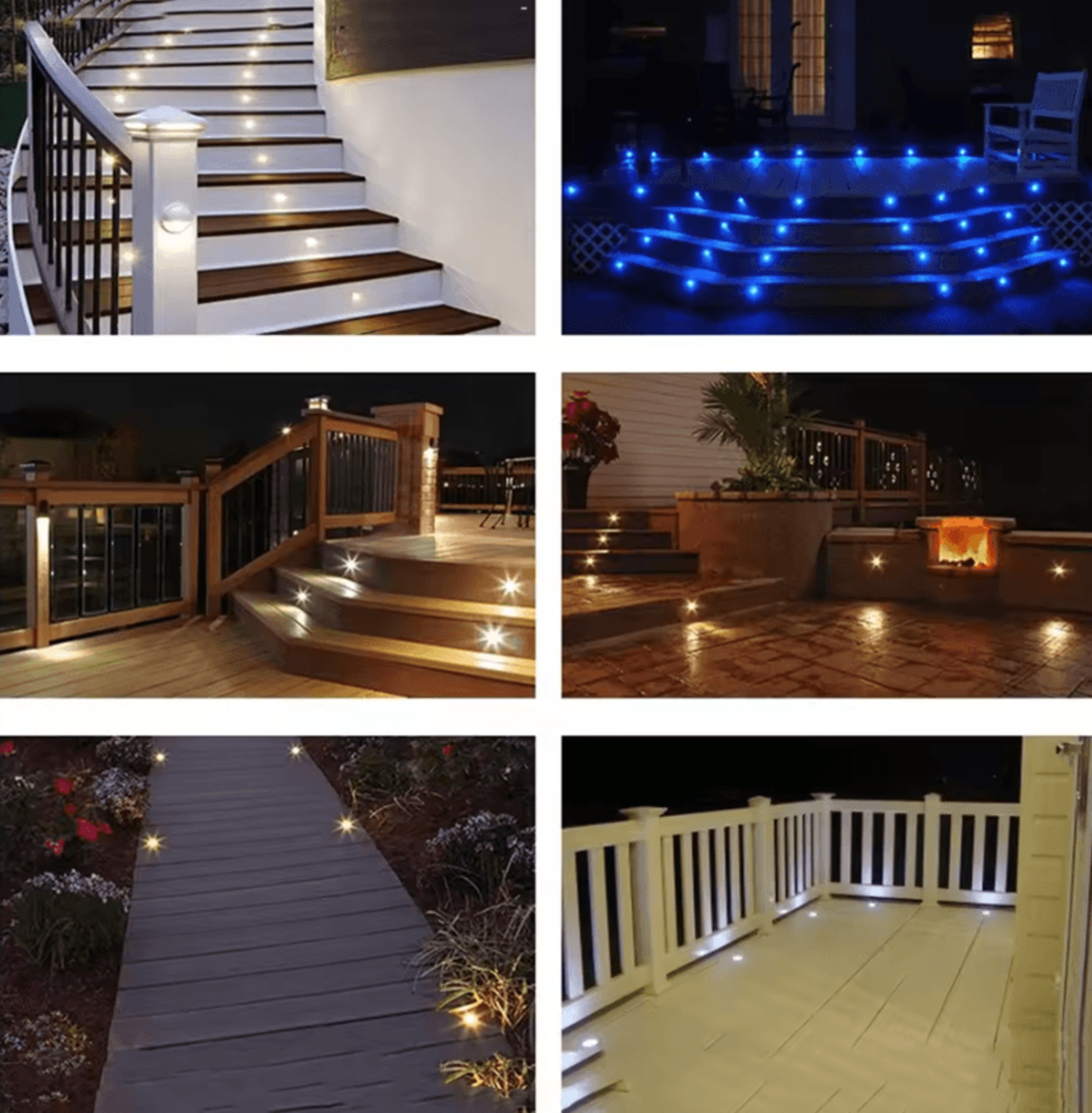 12V IP67 Waterproof LED Deck Light Recessed Underground Spotlight For Garden Stairs And Outdoor Pat 1