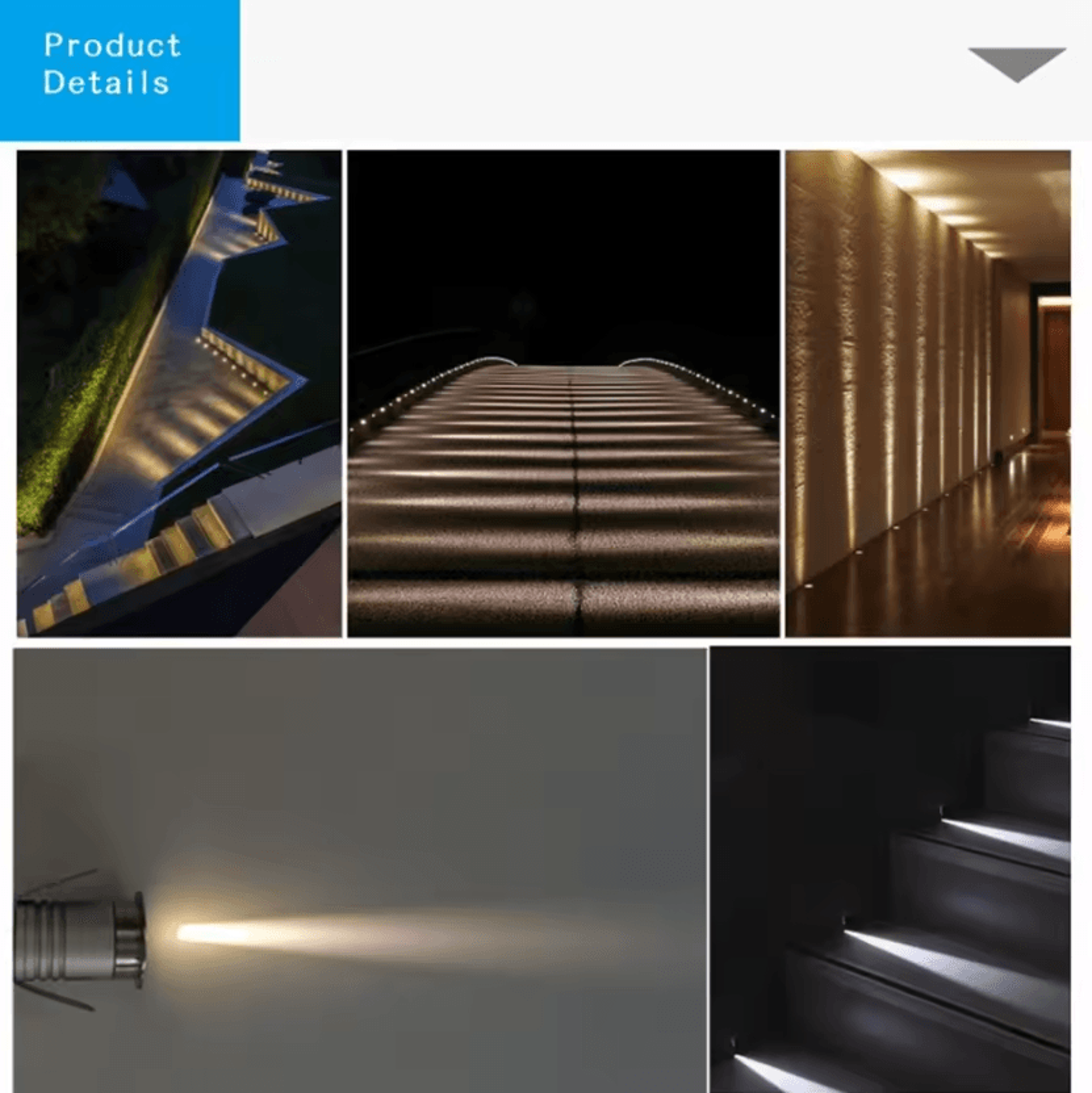 1W IP67 Waterproof LED Underground Spotlight 12V Recessed Floor Lamp For Garden Pathways And Outdoo 1