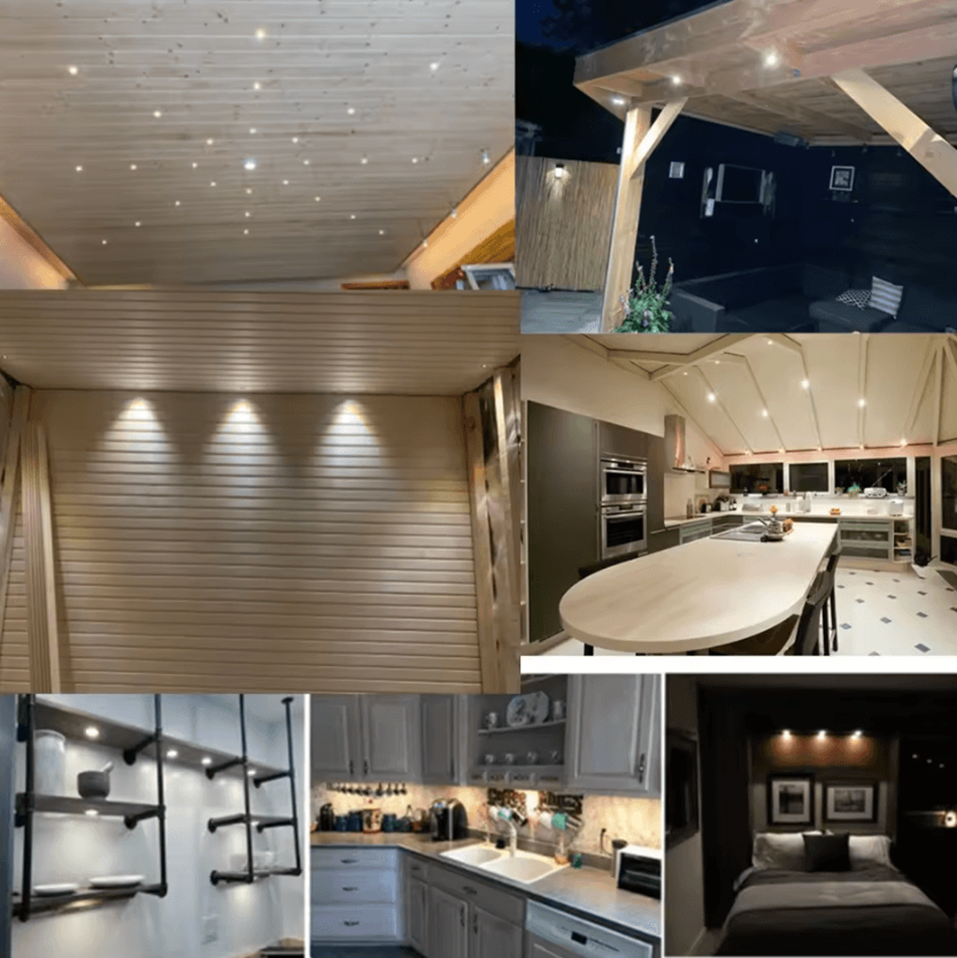 1W IP65 Dimmable Mini LED Spotlight 12V 24V Recessed Ceiling Downlight For Cabinets Stairs And Part 1