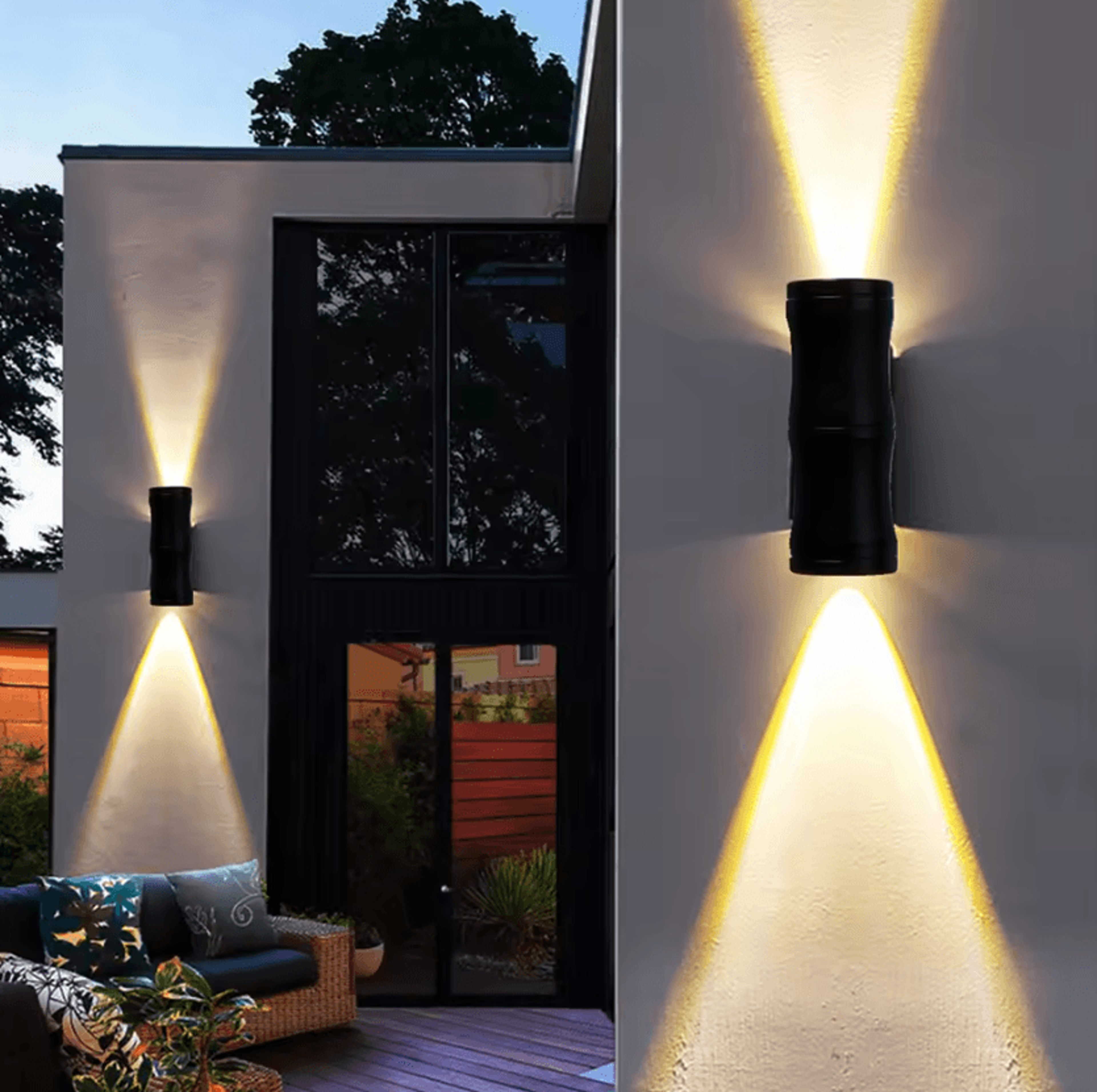 3W IP65 Waterproof LED Up Down Wall Light 12V 24V Aluminum Outdoor Sconce For Porch Garden And Stai 6