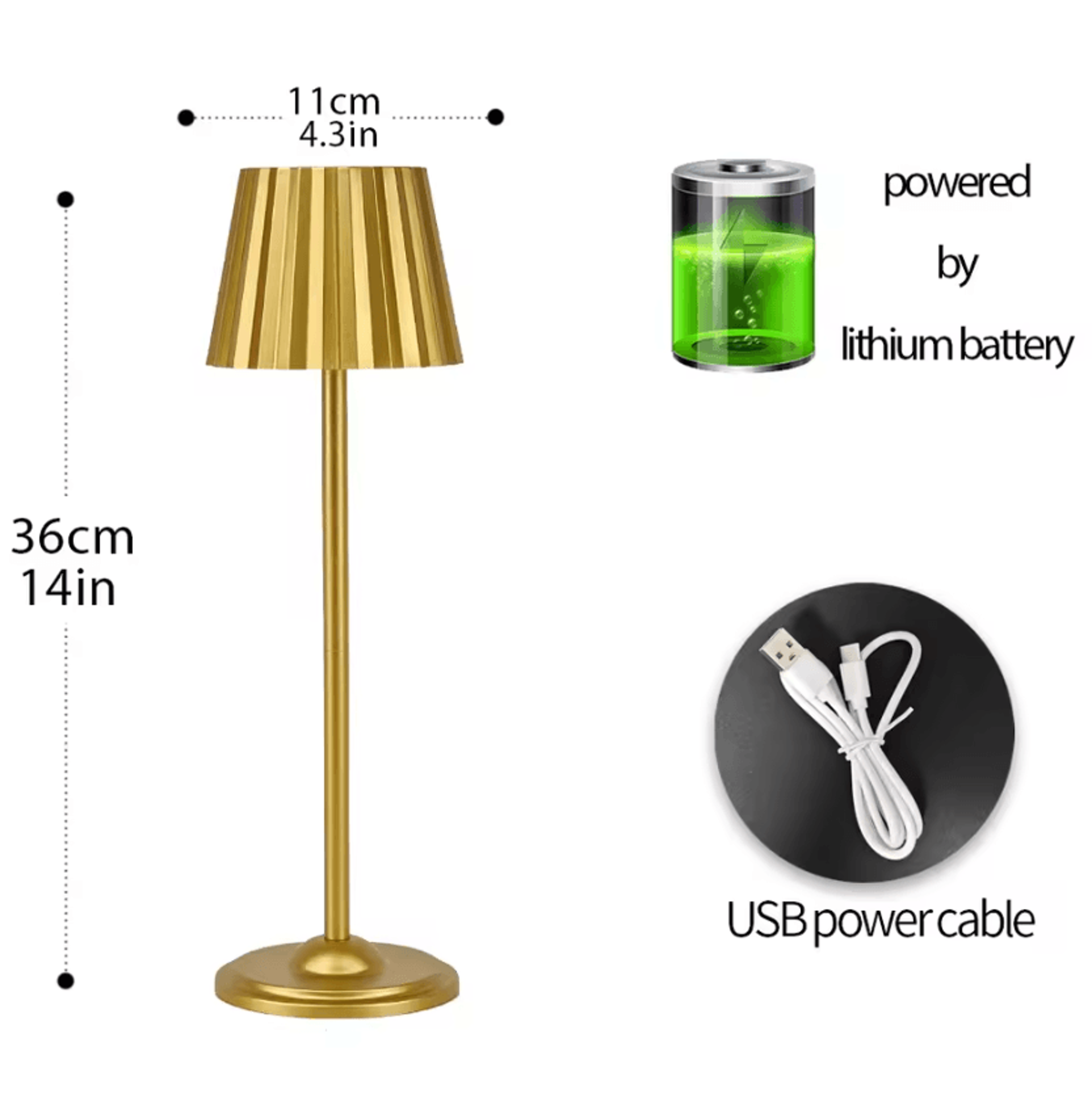 LED Touch Sensor Table Lamp With 3 Light Colors Creative Bedside Night Light For Bedroom Bar And Ou 3