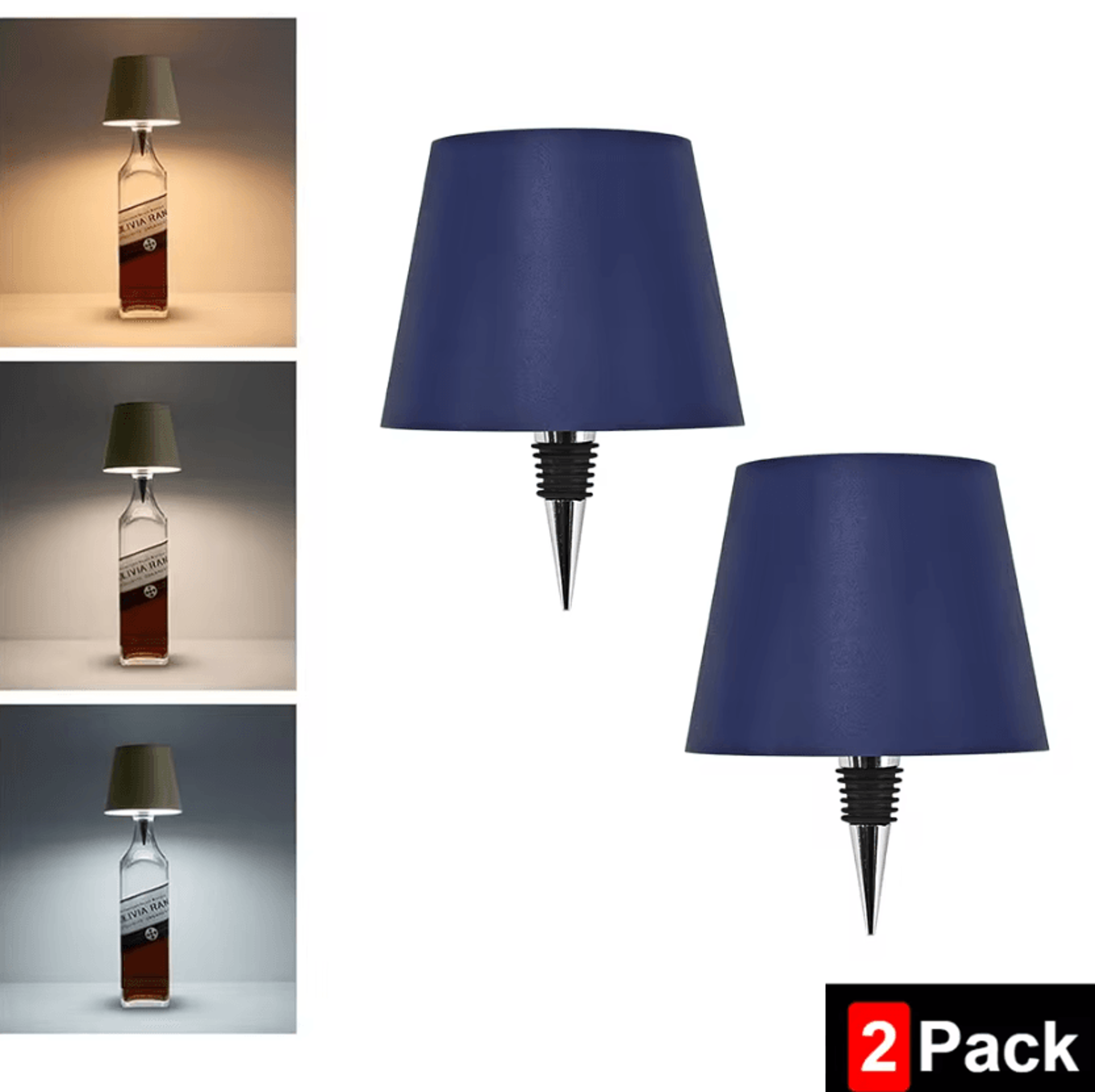Portable LED Wine Bottle Lamp Wireless Touch Control Table Light For Bedroom Bar And Home Decor 7