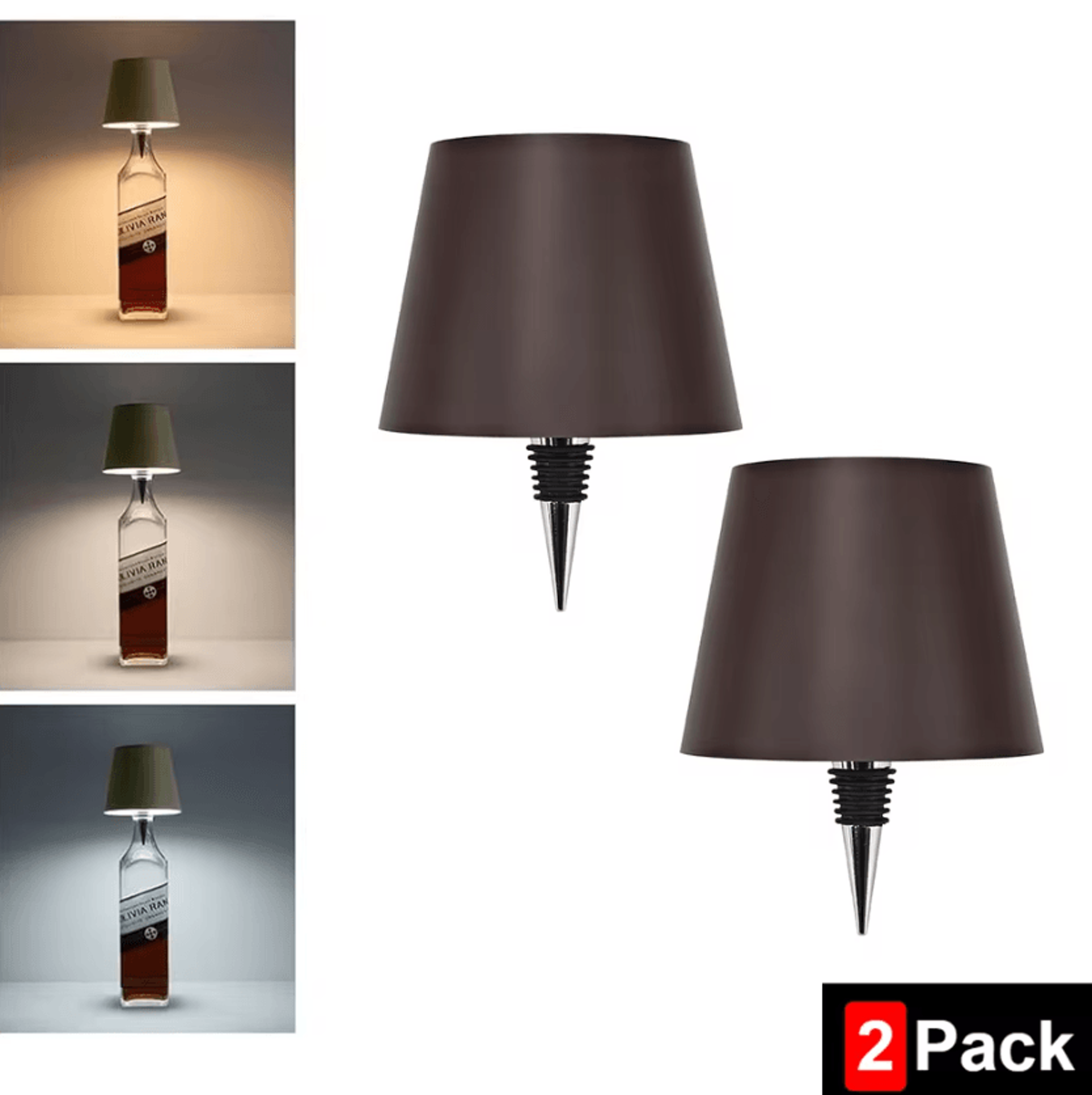 Portable LED Wine Bottle Lamp Wireless Touch Control Table Light For Bedroom Bar And Home Decor 15