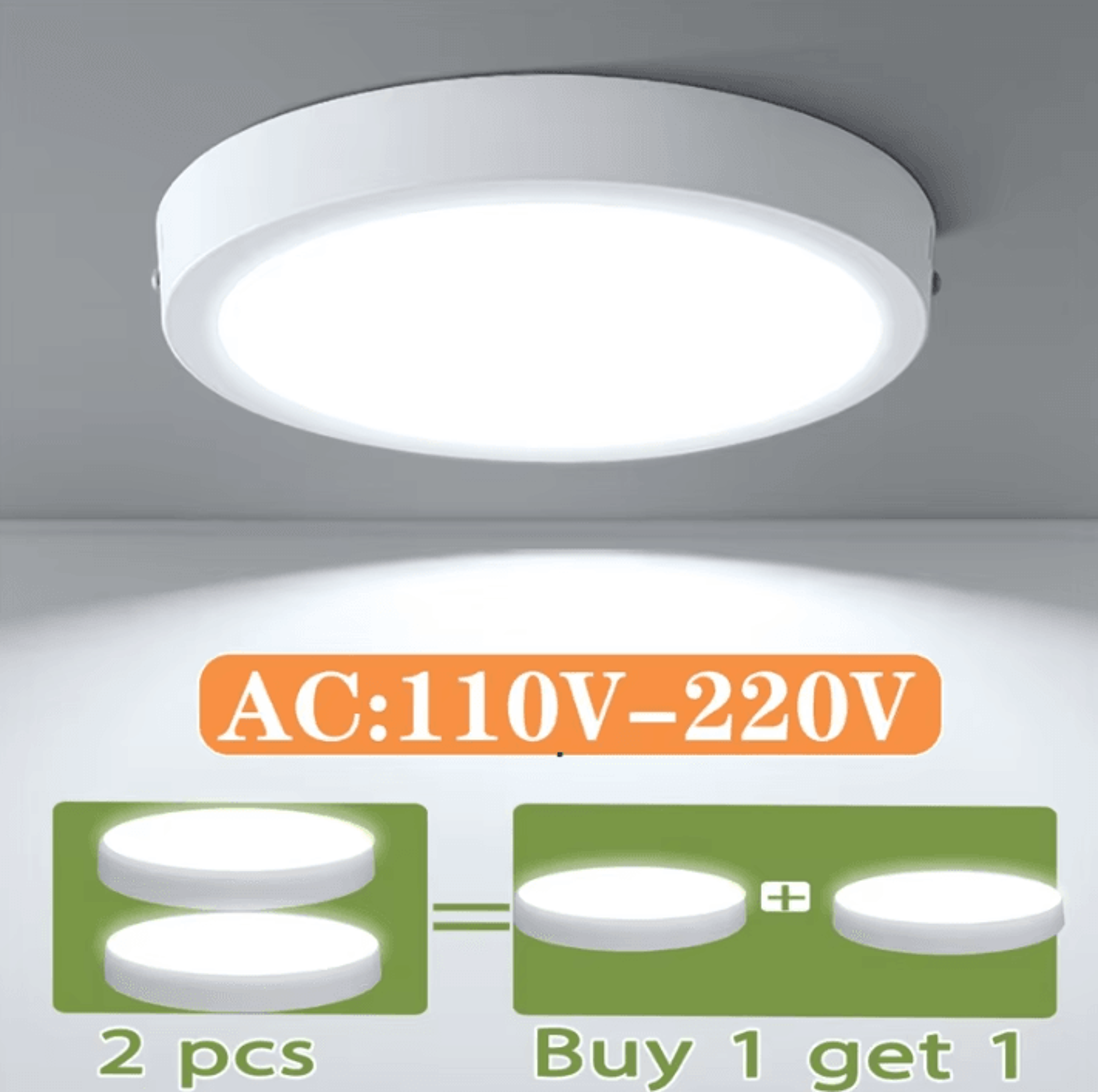 Modern LED Ceiling Panel Light 15W 20W 30W AC 110V220V Indoor Fixture For Living Room Bedroom And K 0
