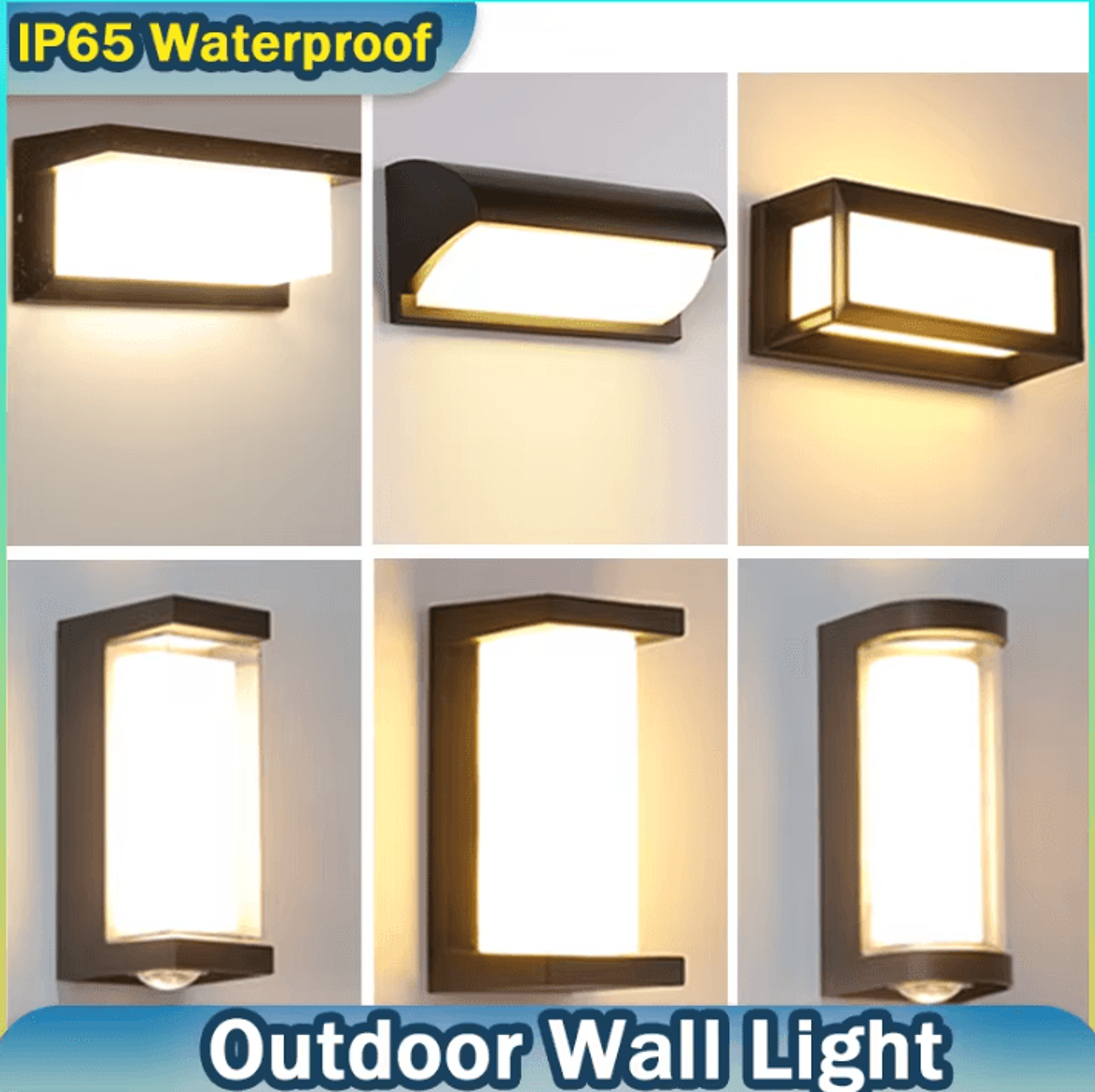 IP65 Waterproof LED Wall Light Energy Saving Outdoor Garden Lamp For Corridor Balcony And Home Deco 0