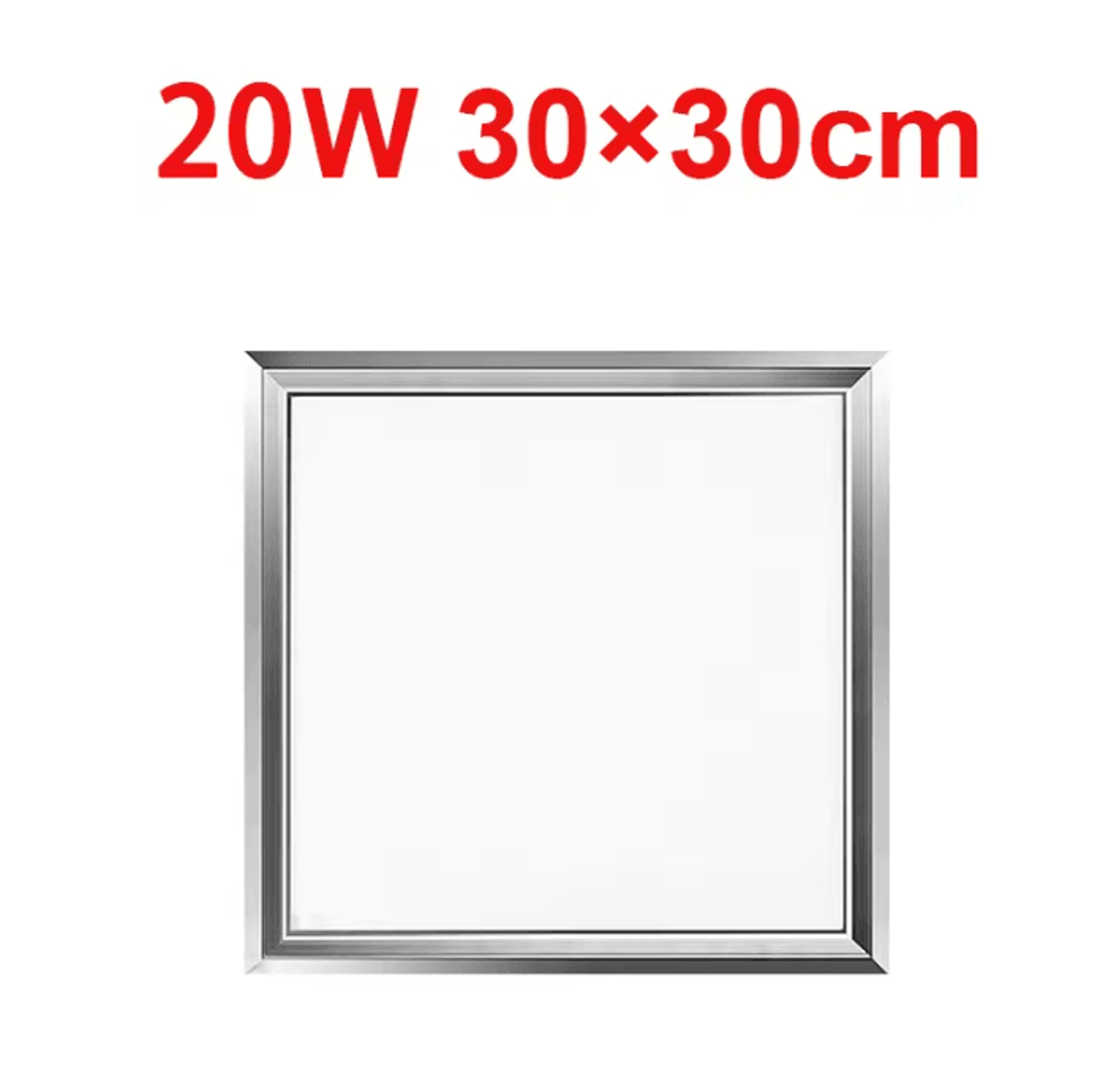 20W Ultra Thin LED Panel Ceiling Light 30x30cm Square Surface Mounted 220V Flat Lamp For Indoor Lig 6